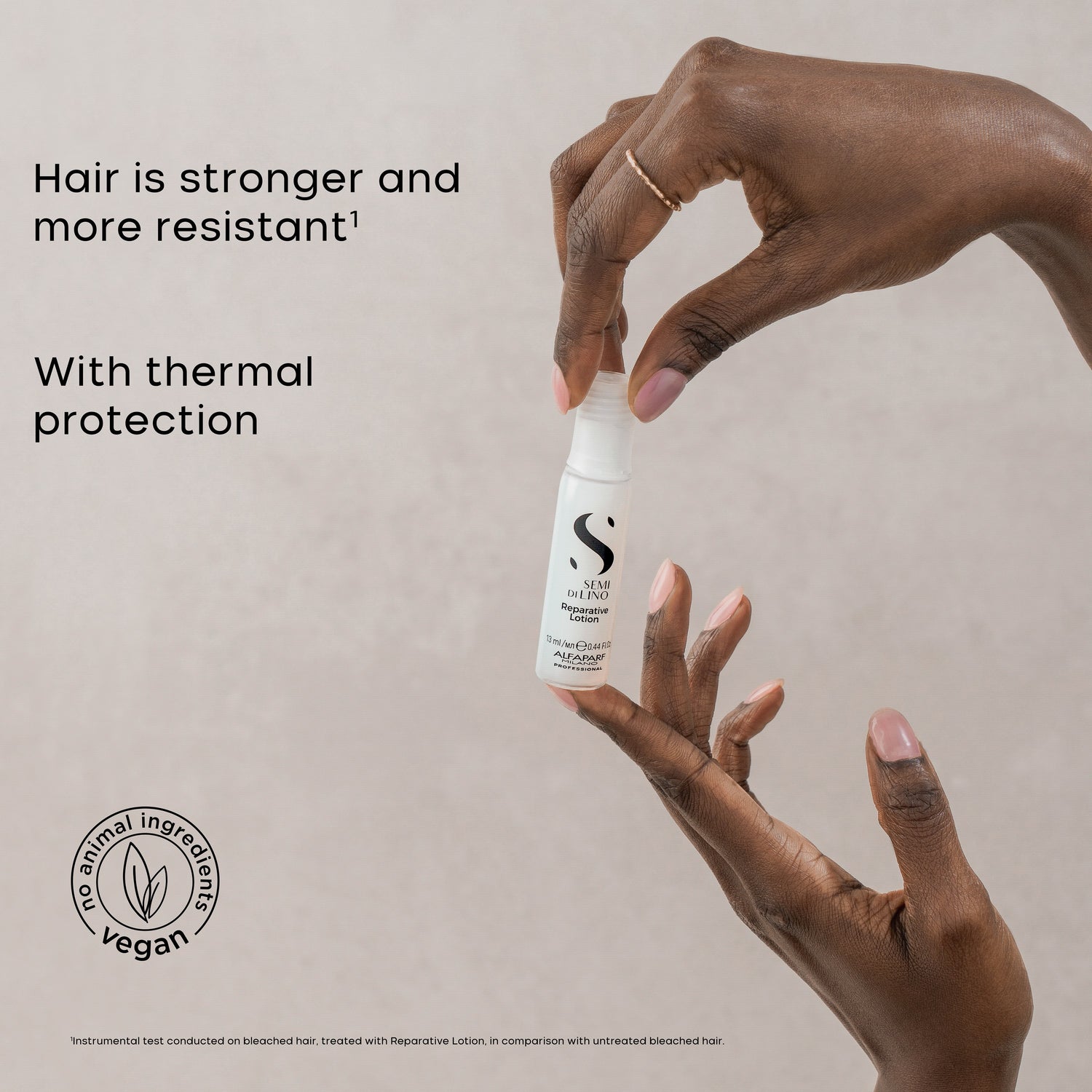 Ampolla Loción Reparadora Semi Di Lino Reconstruction para Cabellos Dañados 13 ml