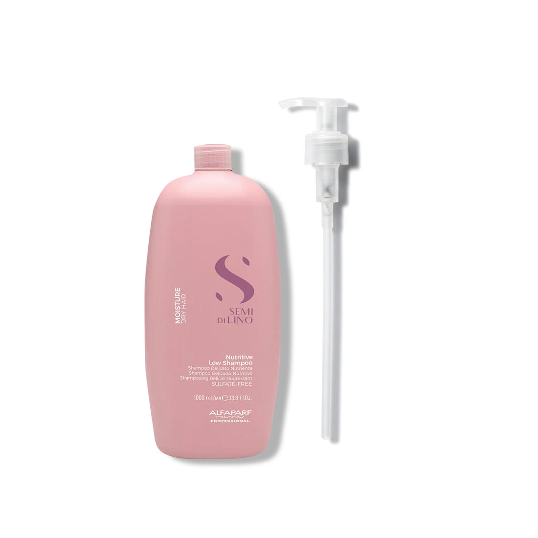 Shampoo Semi Di Lino Moisture Nutritivo para Cabello Seco 1000 ml