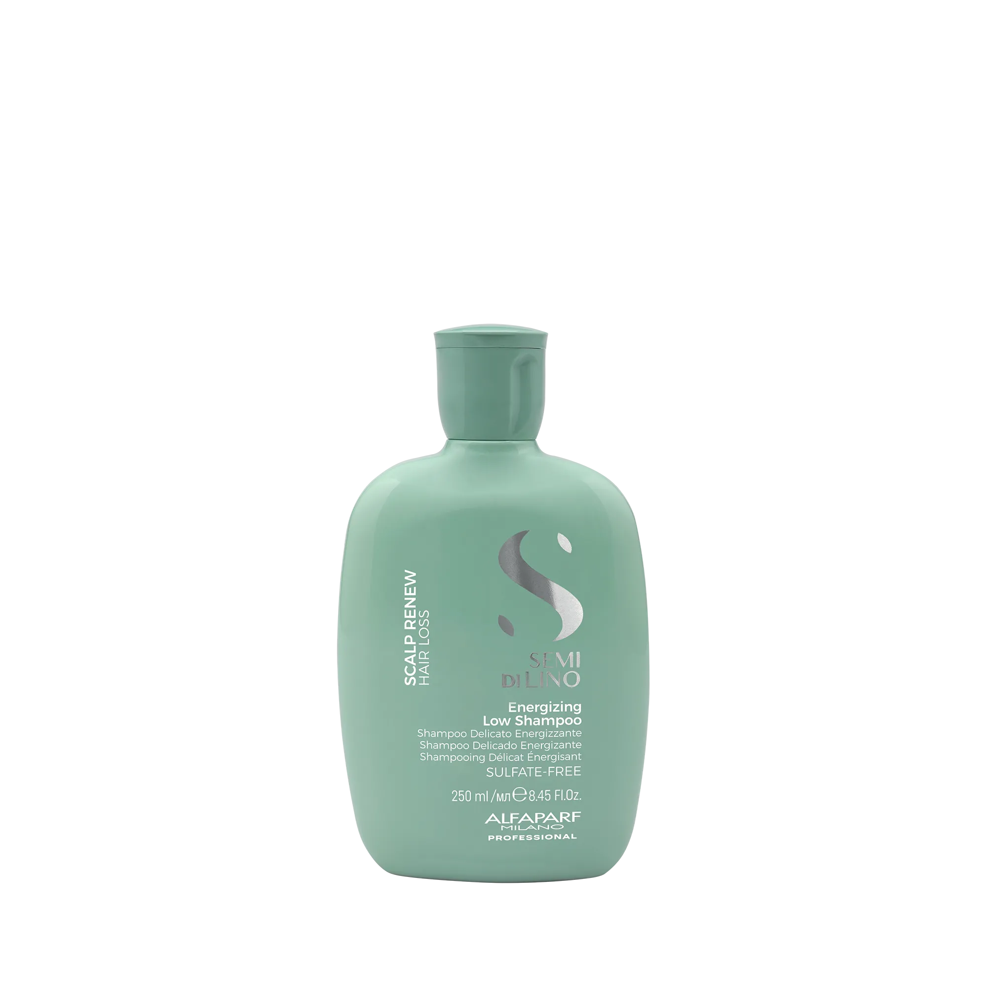Shampoo Energizante Semi Di Lino Scalp Renew para cabello debilitado 250 ml