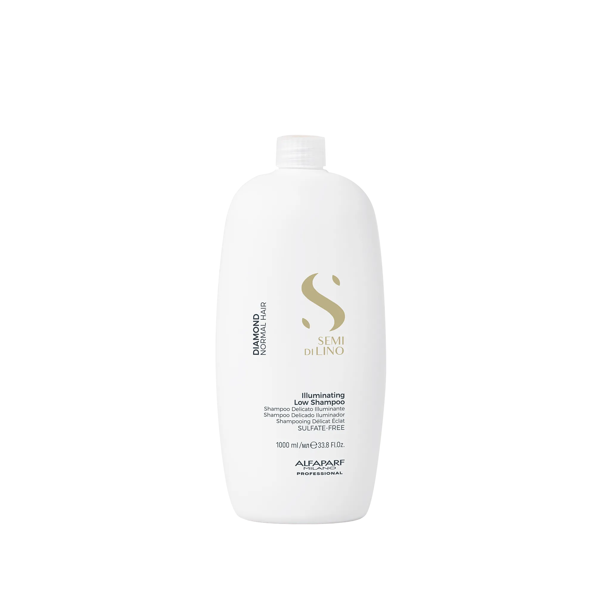 Shampoo Iluminador delicado Semi Di Lino Diamond para Cabello Normal 1000 ml