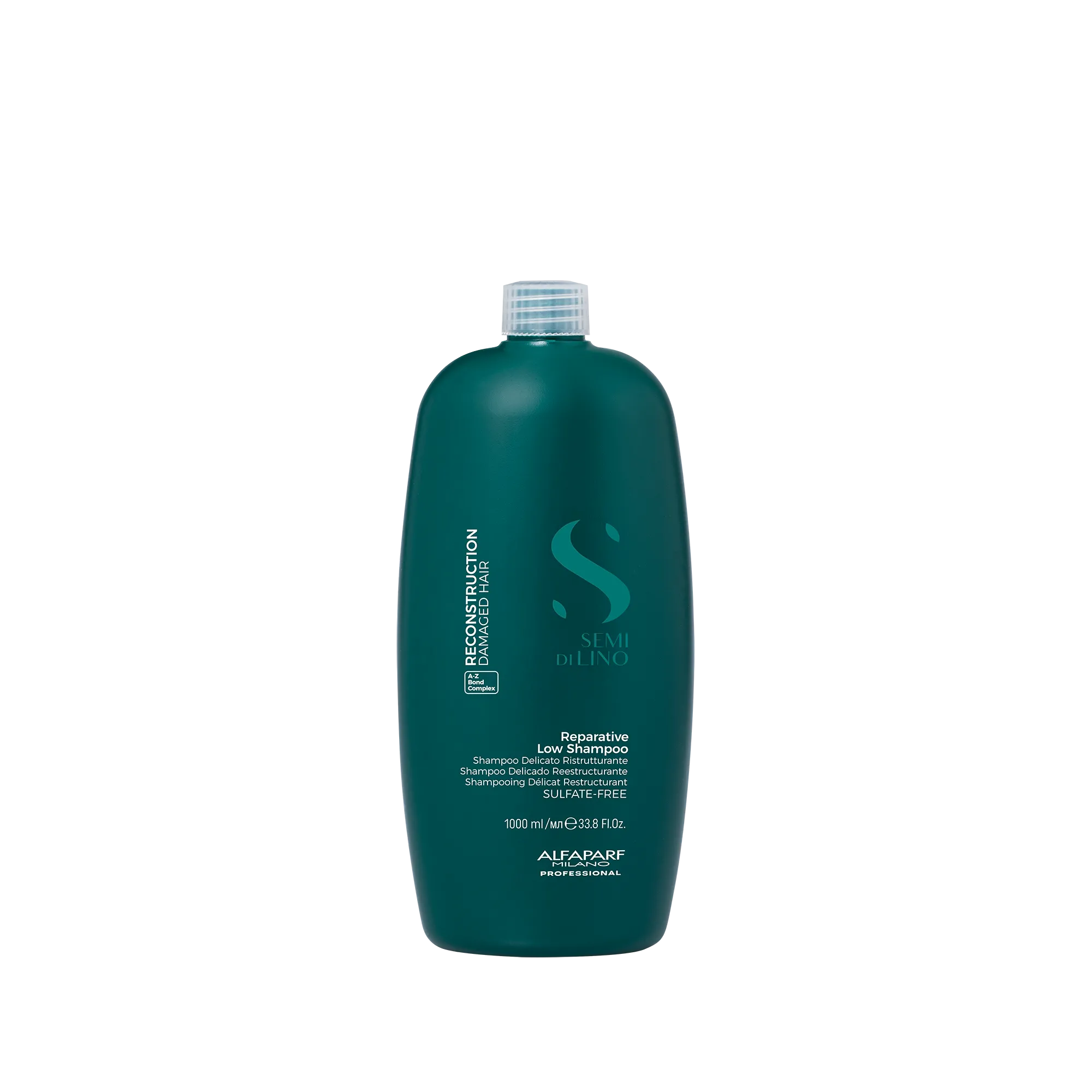 Shampoo Semi Di Lino Reconstruction para Cabello Dañado 1000 ml