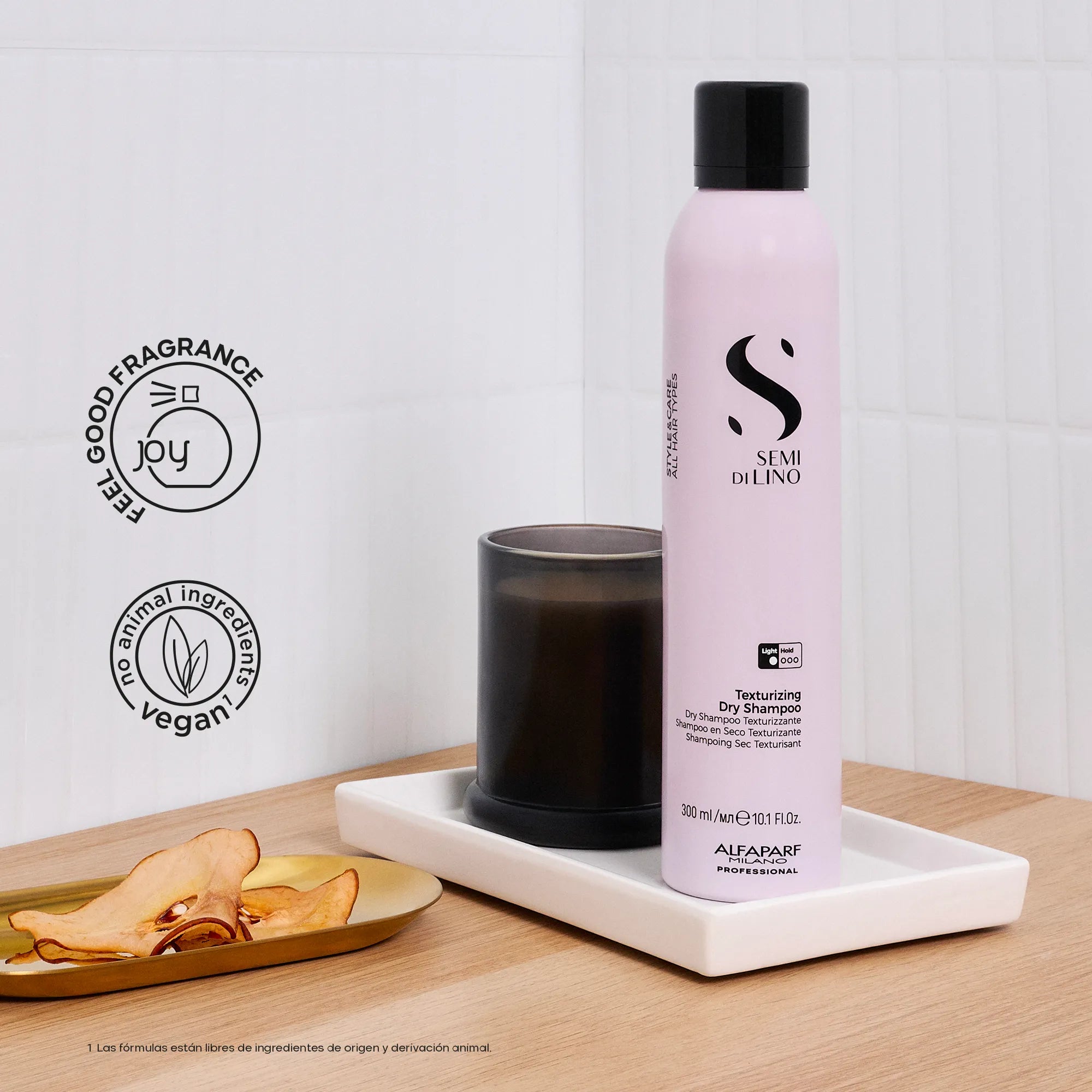 Shampoo Seco Semi Di Lino Style & Care Texturizante para Todo Tipo de Cabello 300 ml