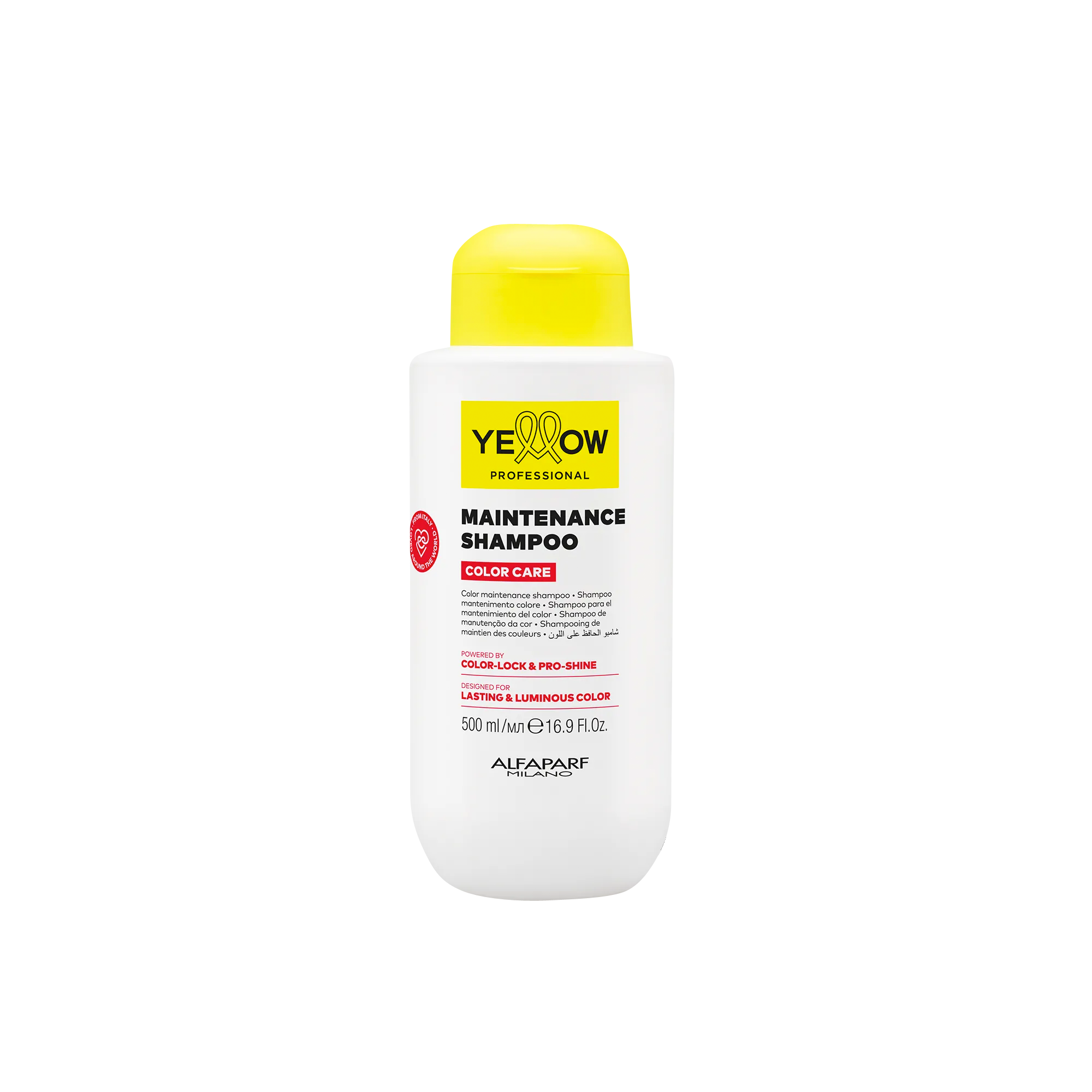 Shampoo para mantenimiento del color Yellow Color Care para cabello tinturado 500 ml