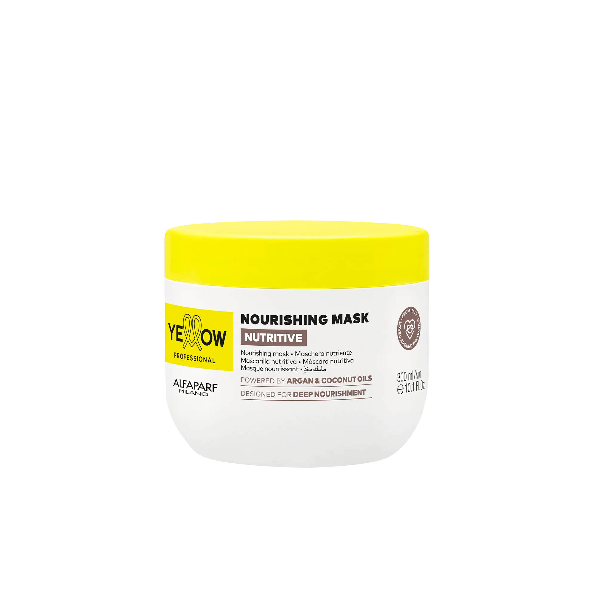 Mascara Yellow Nutritive para cabello seco 300 ml