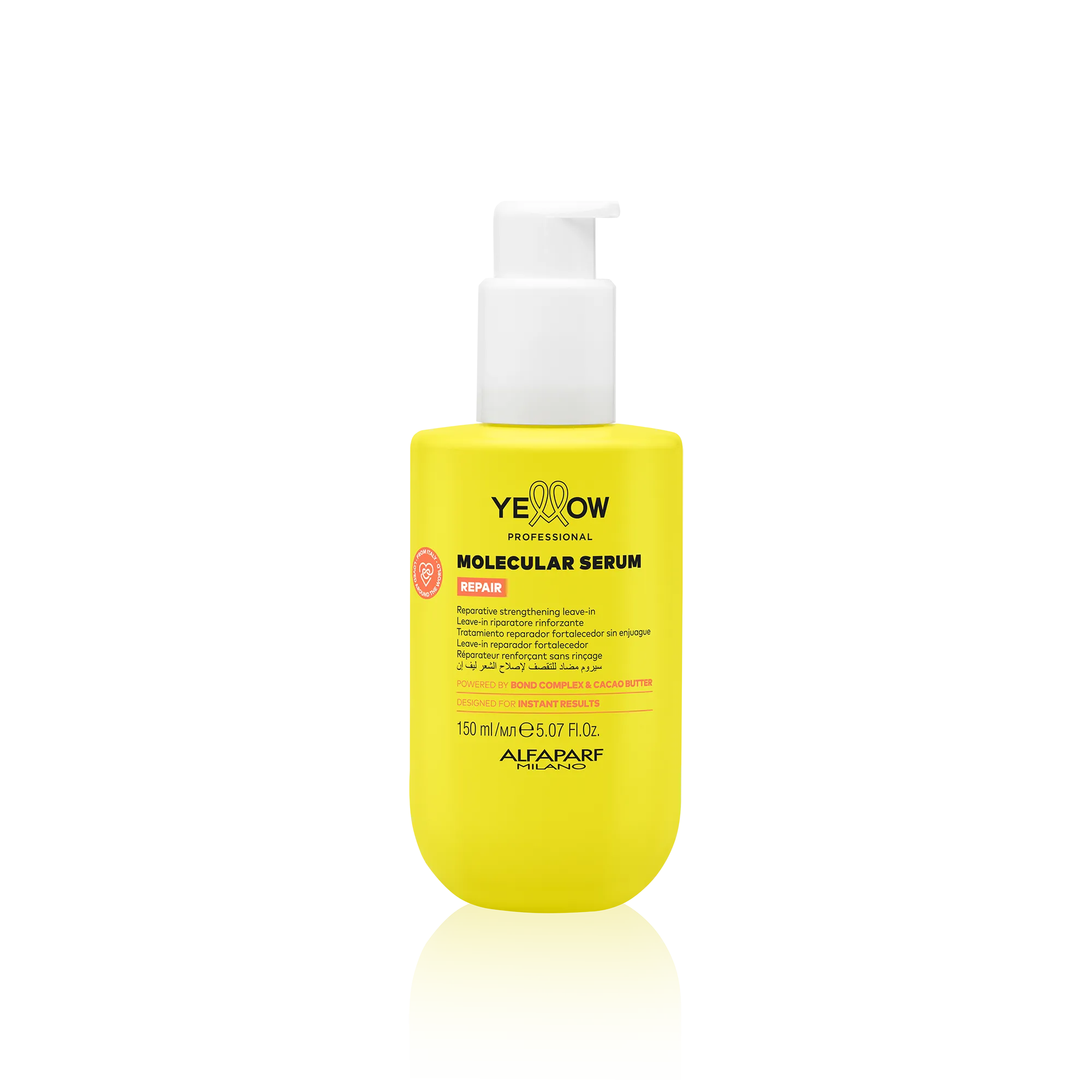 Serum Molecular Yellow Repair para cabello Dañado 150 ml