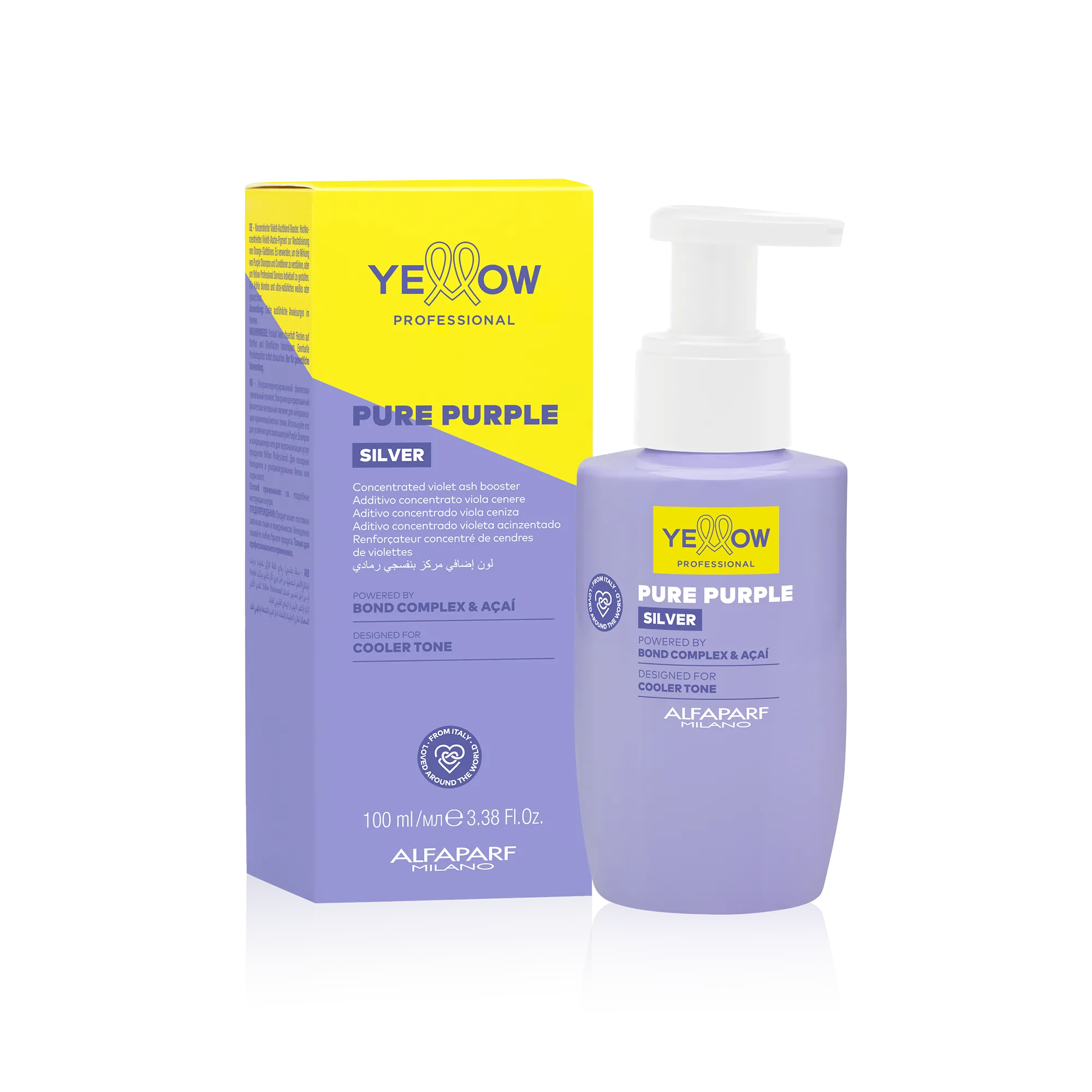 Aditivo Concentrado Yellow Silver para tonos fríos 100 ml