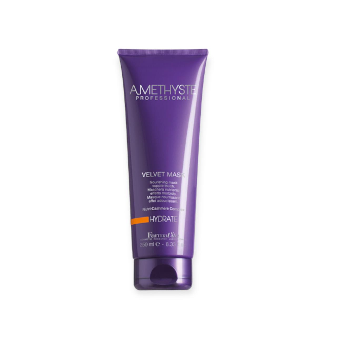 Mascara Amethyste Hydrate Velvet para cabello seco, sensibilizado 250 ml
