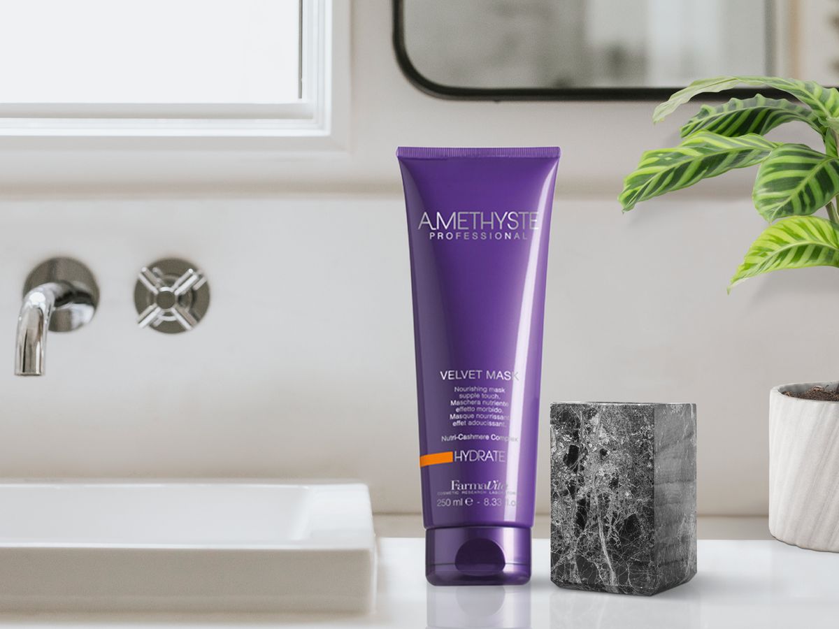 Mascara Amethyste Hydrate Velvet para cabello seco, sensibilizado 250 ml