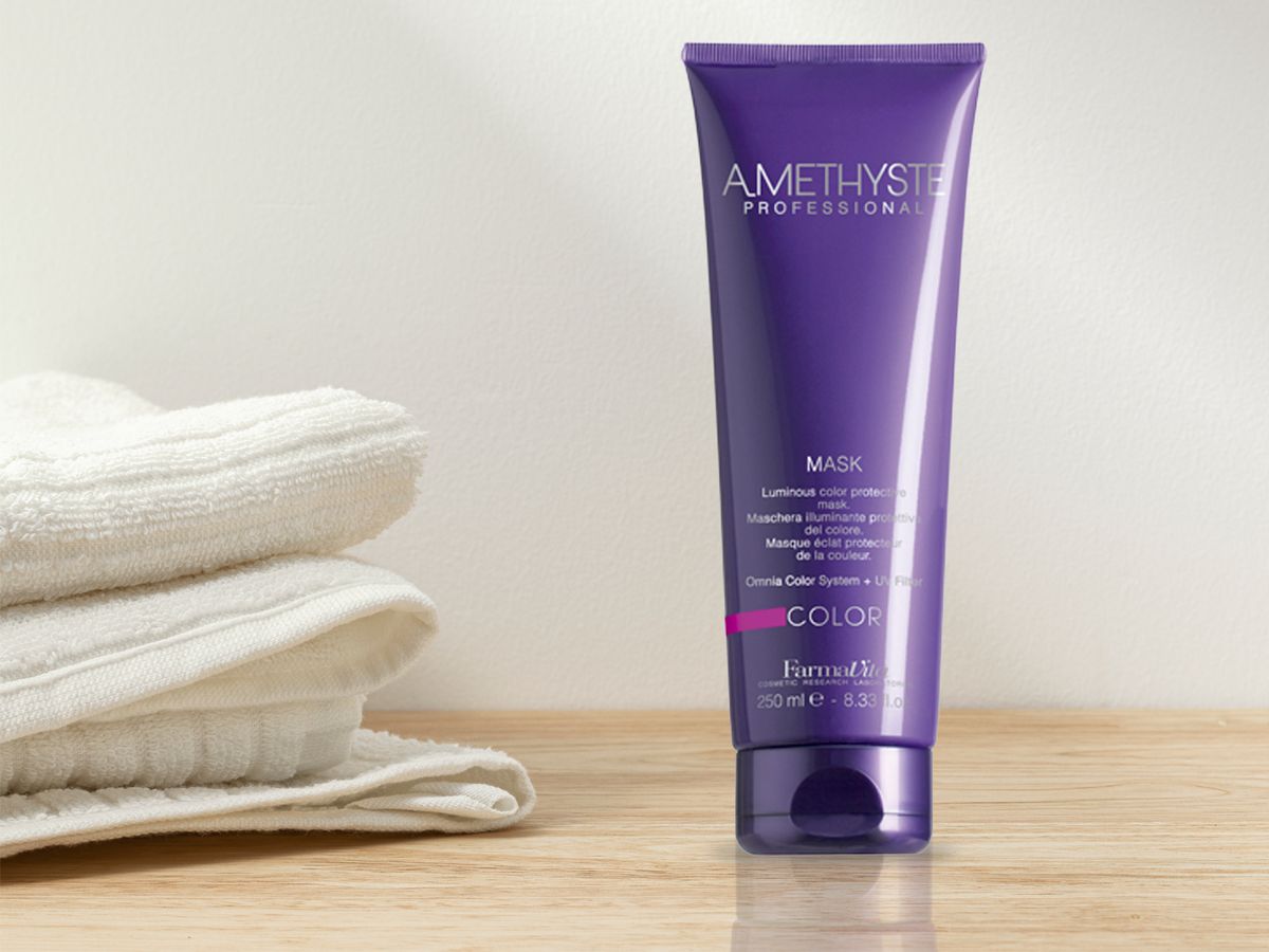 Mascara Amethyste Color para cabello tinturado, sensibilizado o con mechas 250 ml