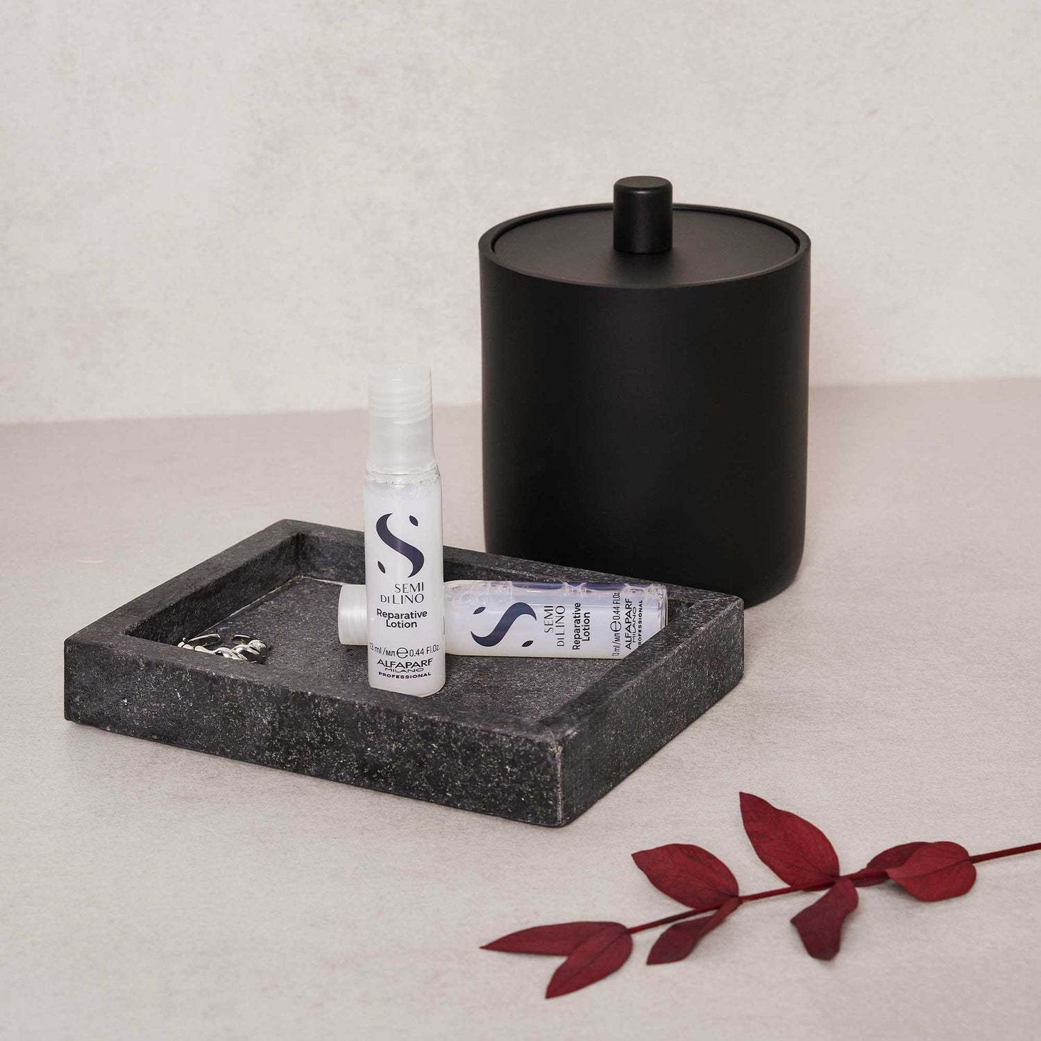 Ampolla Loción Reparadora Semi Di Lino Reconstruction para Cabellos Dañados 13 ml