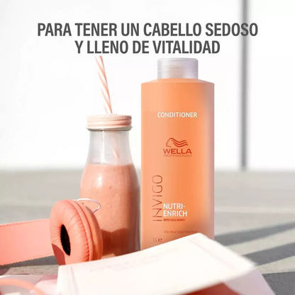 Acondicionador Invigo Nutri Enrich para cabello seco o dañado 1000 ml