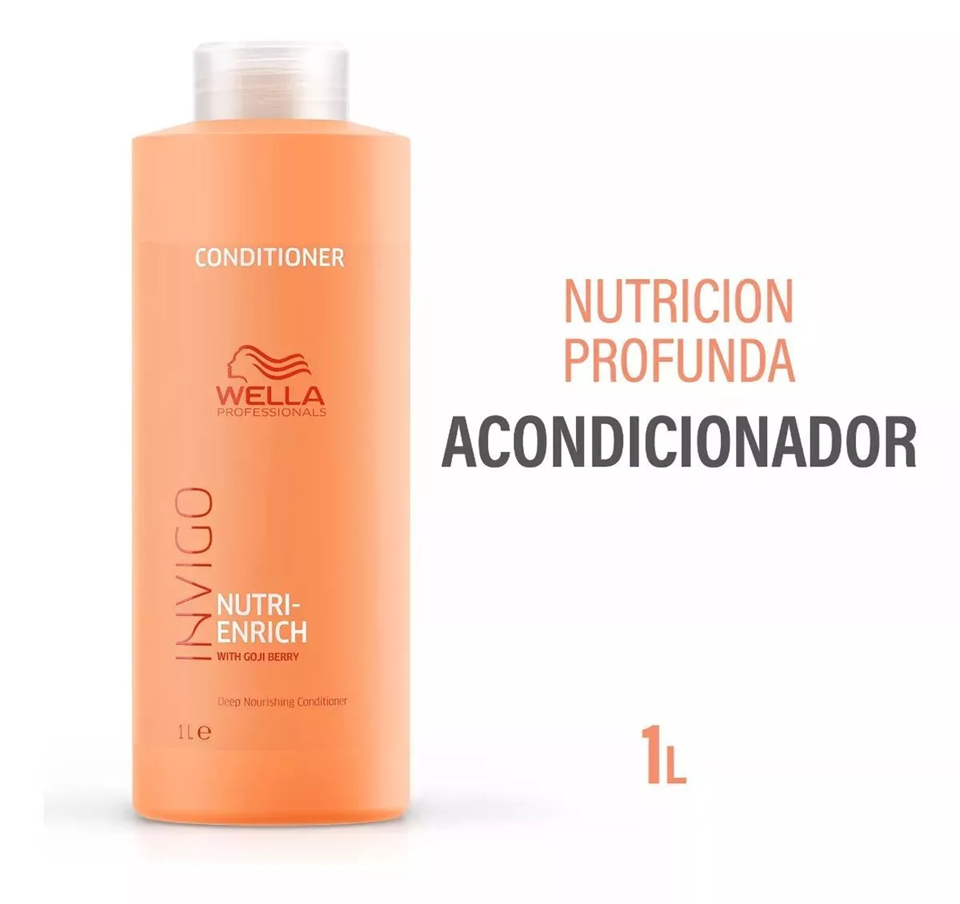 Acondicionador Invigo Nutri Enrich para cabello seco o dañado 1000 ml