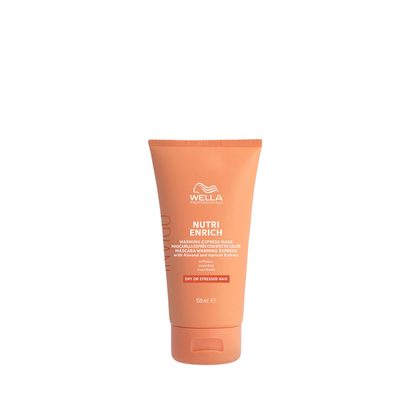 Mascarilla capilar Wella Nutri Enrich 150 ml, tubo anaranjado