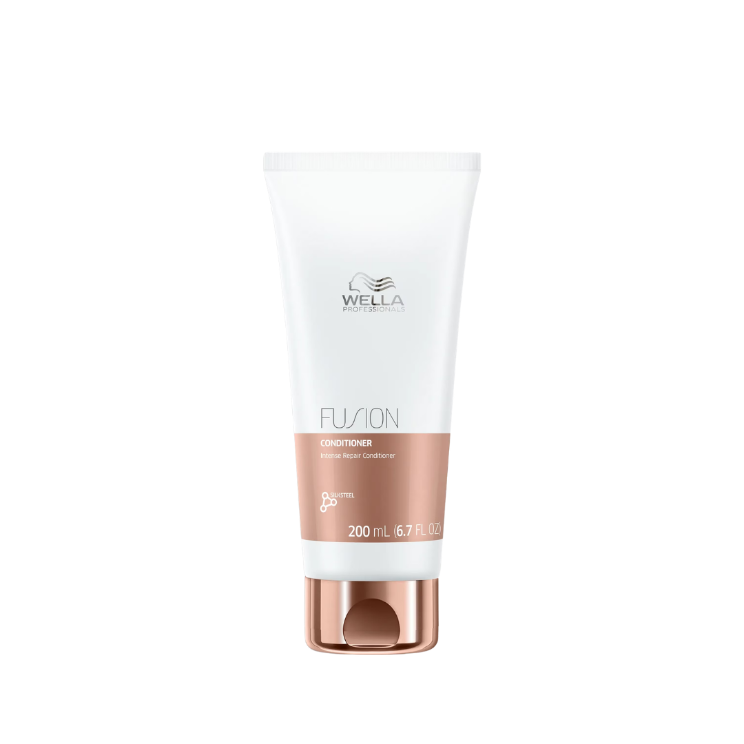 Tubo de acondicionador reparador Wella, 200 ml, blanco y cobre