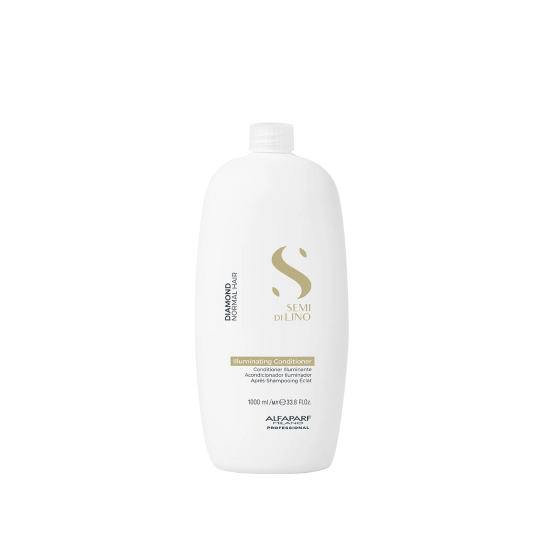Acondicionador Semi Di Lino Diamond Illuminating Brillo para Cabello Normal 1000 ml