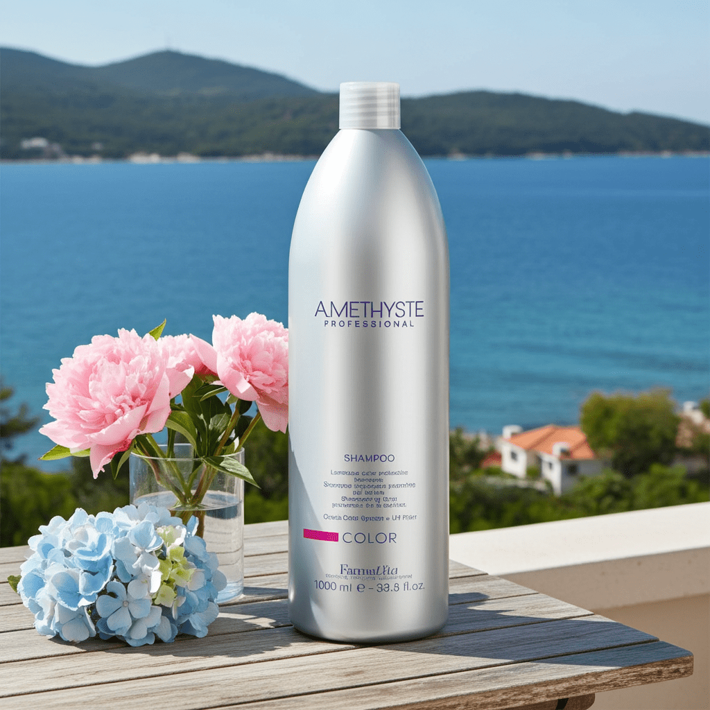 Shampoo Amethyste Color para cabello tinturado, sensibilizado o con mechas 1000 ml