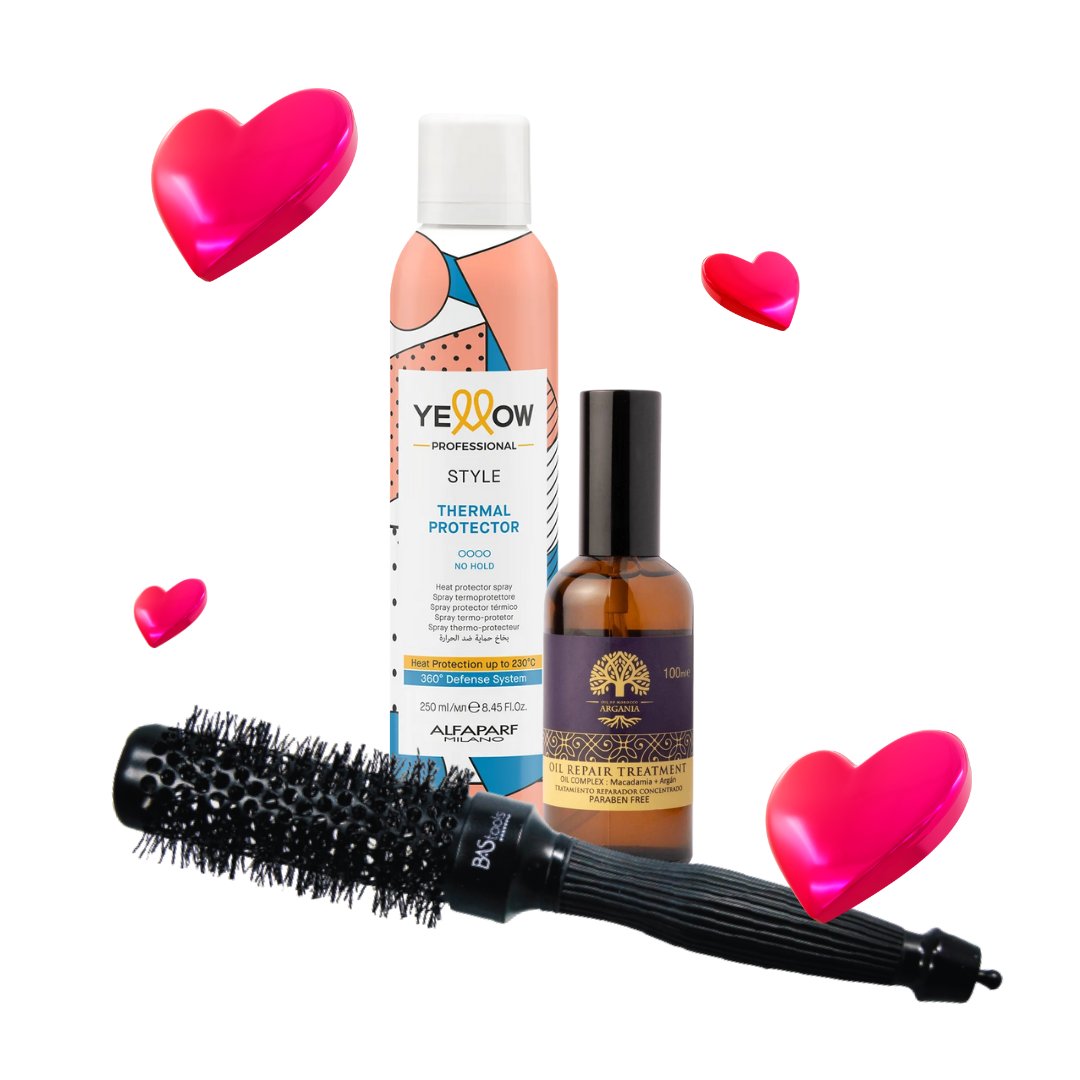 Pack High Heat - Protección térmica, brillo y estilo