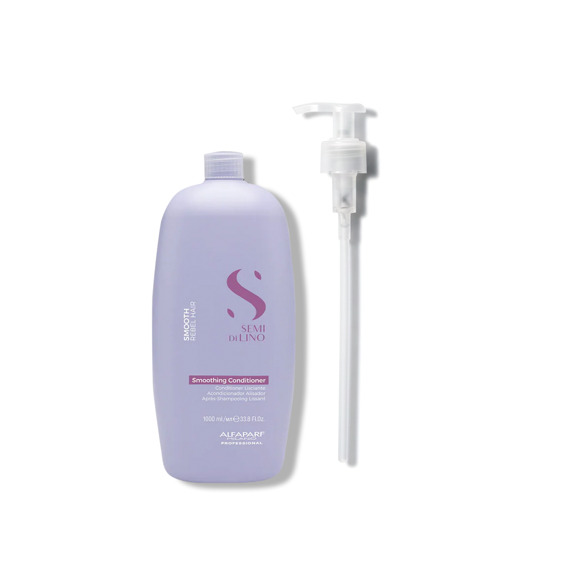 Acondicionador Semi di Lino Smooth Desenredante para Cabello Todo Tipo  Rebelde 1000 ml