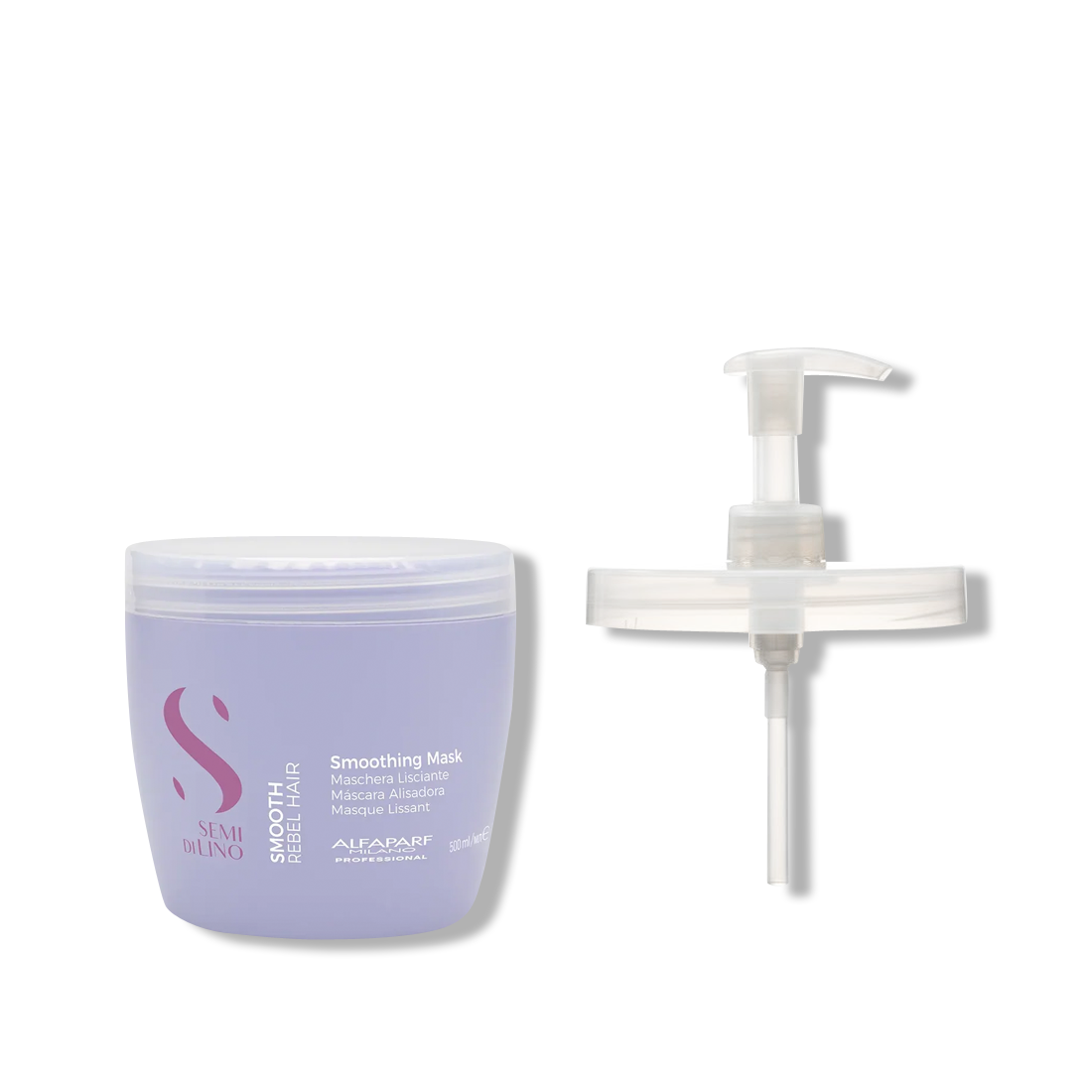 Mascara Semi di Lino Smooth Desenredante para Cabello Todo Tipo Rebelde 500 ml