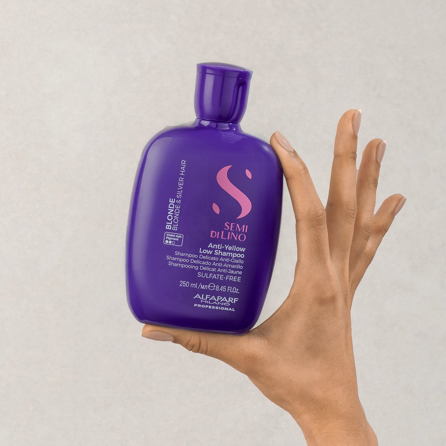 Shampoo Anti-Yellow para Cabello Rubio Blonde 250 ml