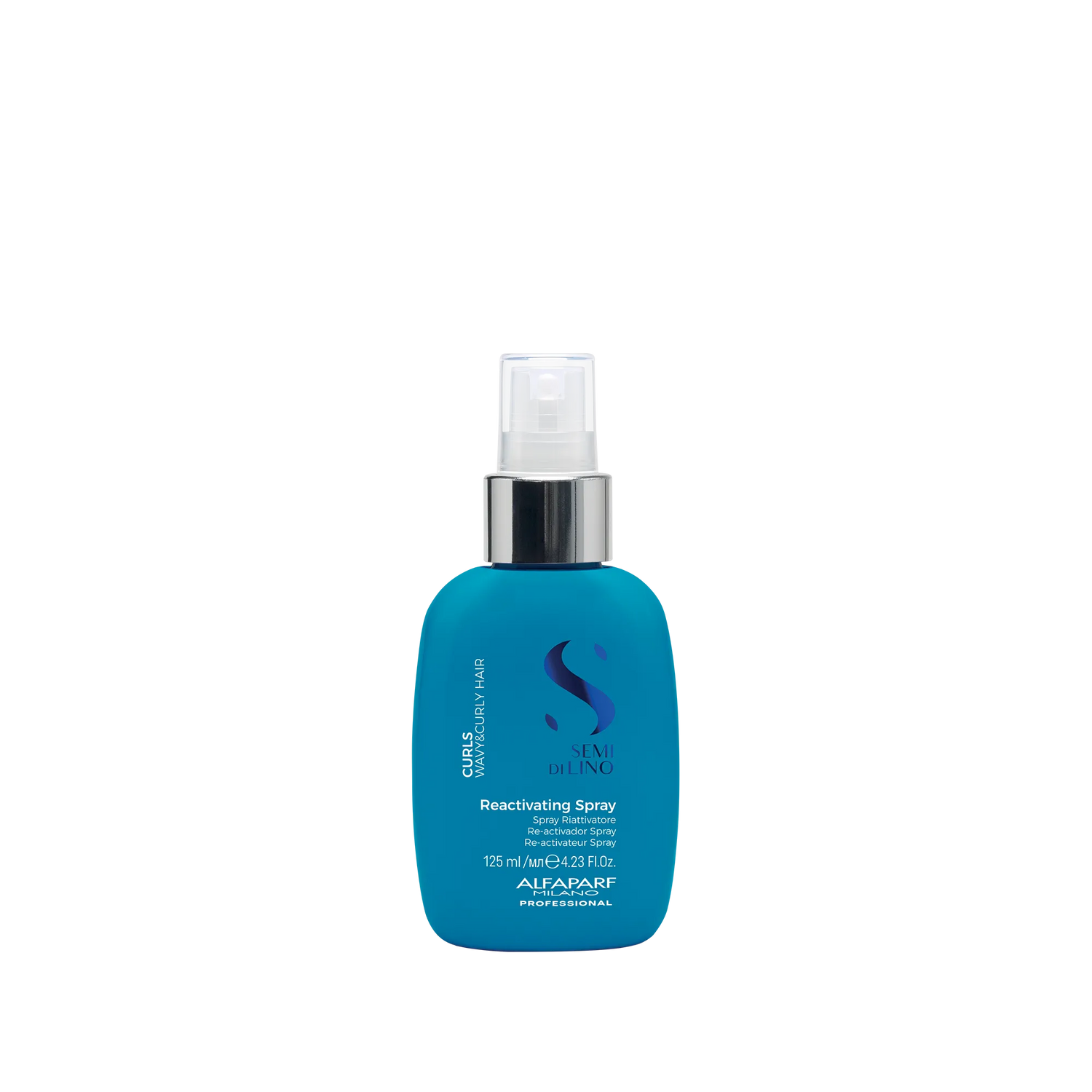 Spray Semi Di Lino Curls Reactivador de Rizos y Protector para Cabello Rizado y Ondulado 125 ml