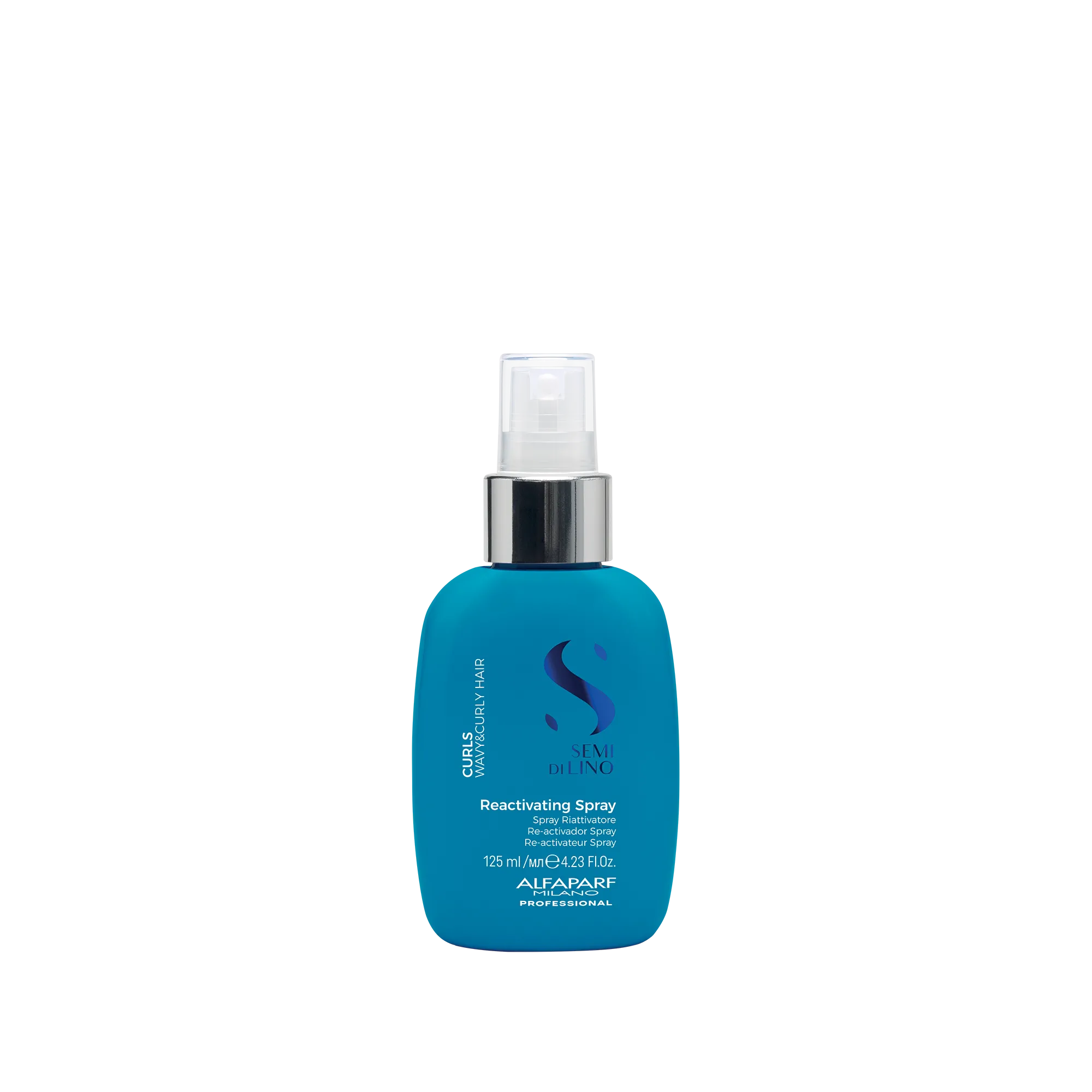 Spray Semi Di Lino Curls Reactivador de Rizos y Protector para Cabello Rizado y Ondulado 125 ml