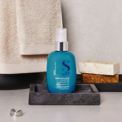 Spray Semi Di Lino Curls Reactivador de Rizos y Protector para Cabello Rizado y Ondulado 125 ml