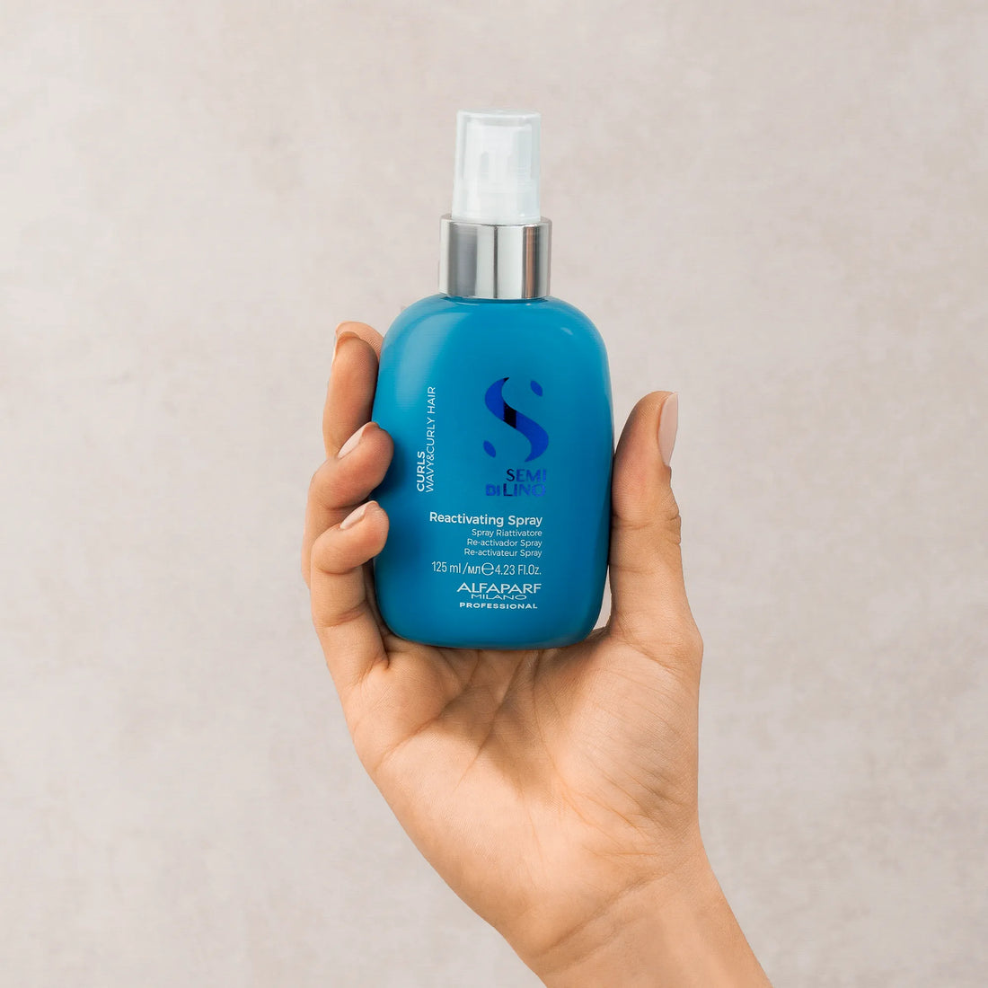 Spray Semi Di Lino Curls Reactivador de Rizos y Protector para Cabello Rizado y Ondulado 125 ml