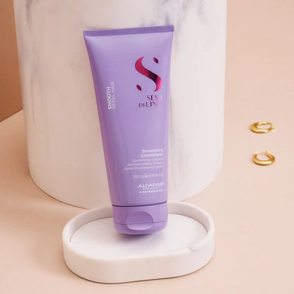 Acondicionador Semi di Lino Smooth Desenredante para Cabello Todo Tipo Rebelde 200 ml