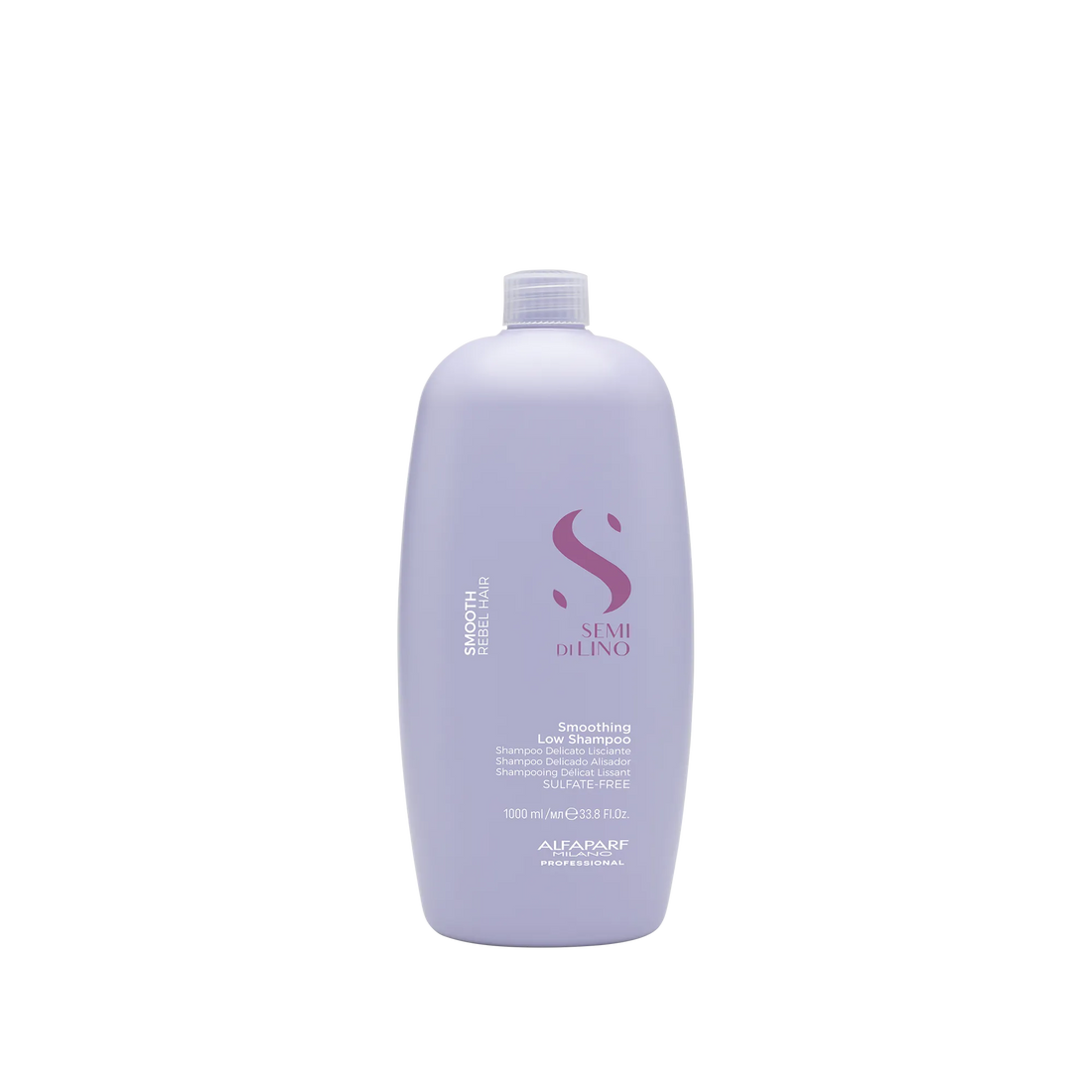 Shampoo Semi di Lino Smooth Desenredante para Cabello Todo Tipo  Rebelde 1000 ml