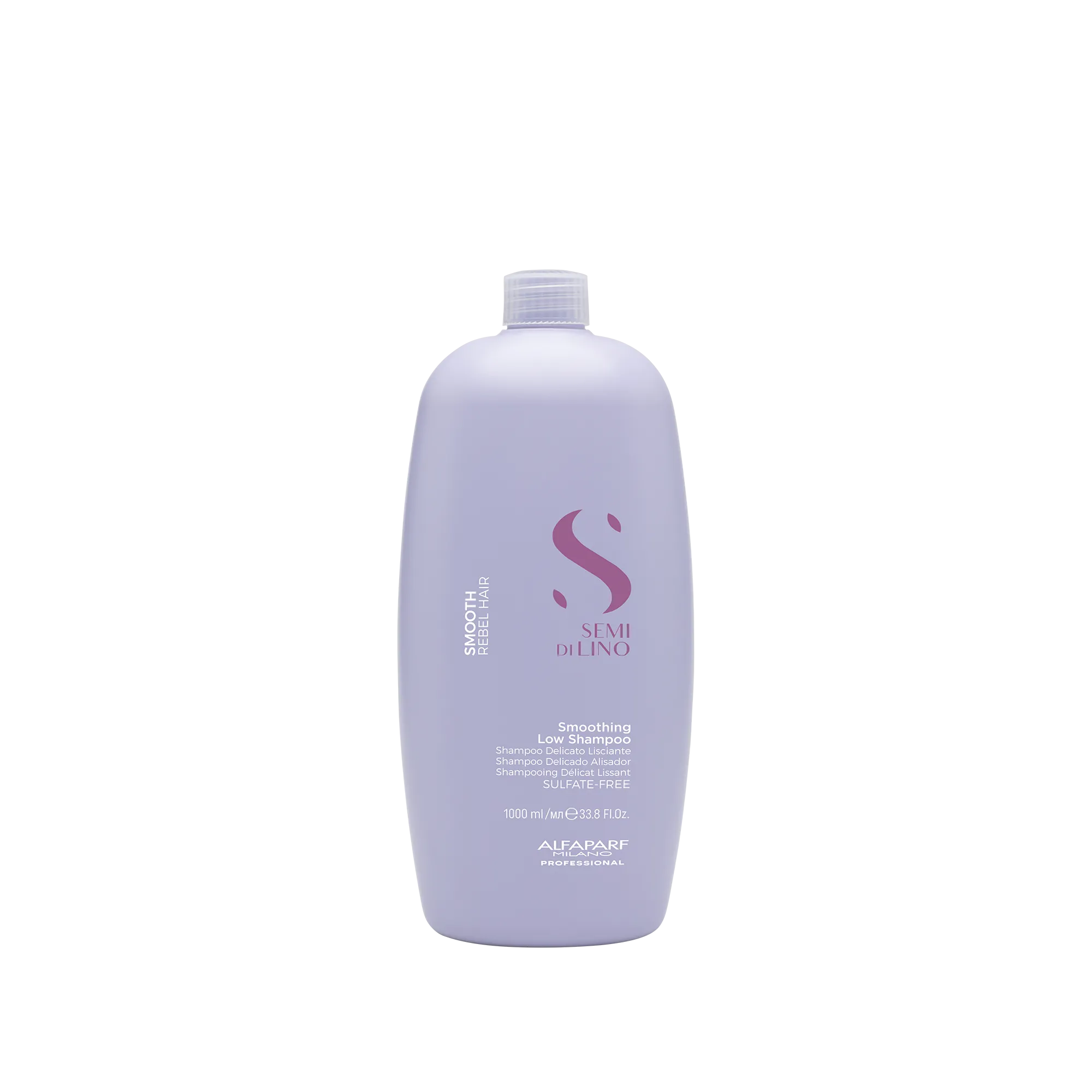 Shampoo Semi di Lino Smooth Desenredante para Cabello Todo Tipo  Rebelde 1000 ml