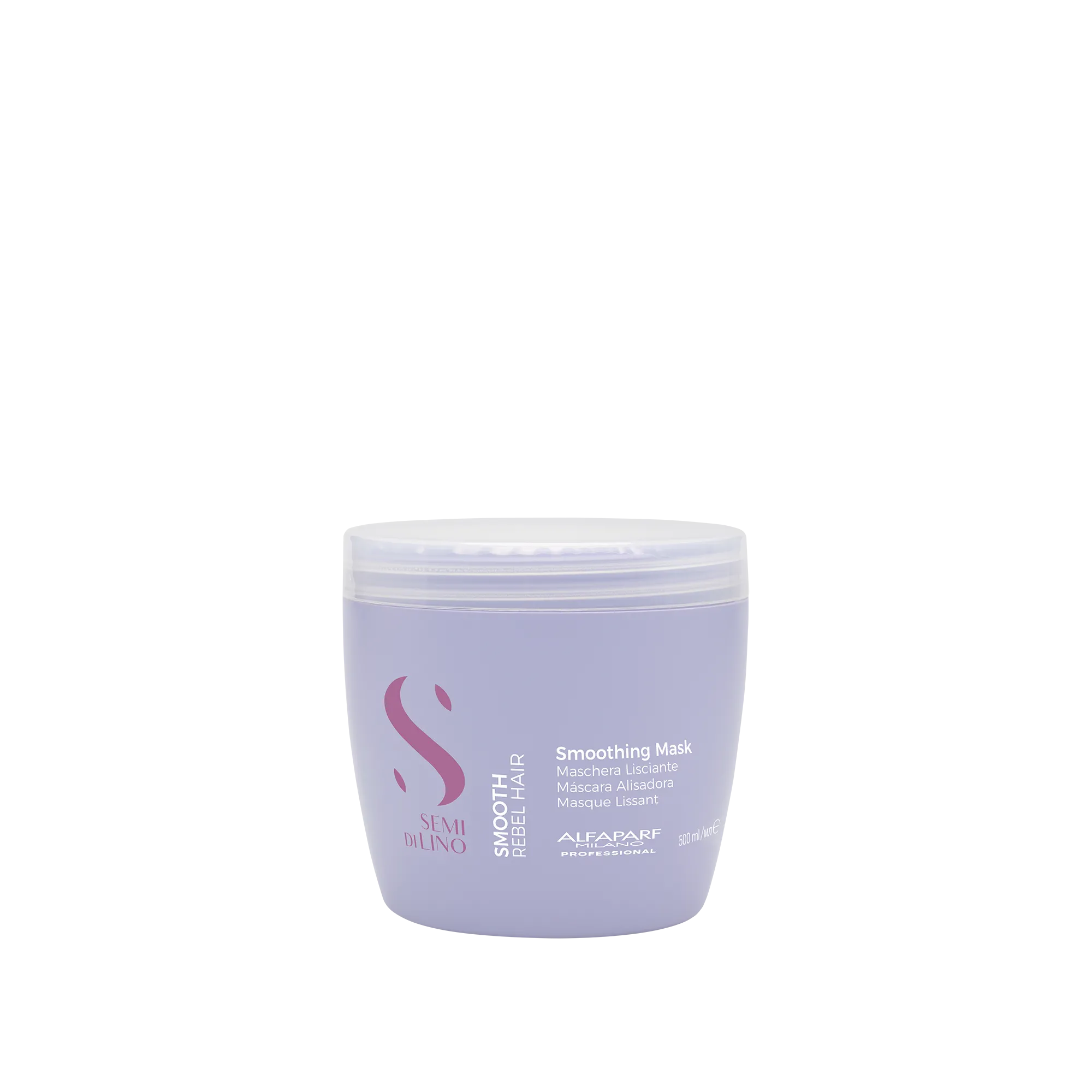 Mascara Semi di Lino Smooth Desenredante para Cabello Todo Tipo Rebelde 500 ml