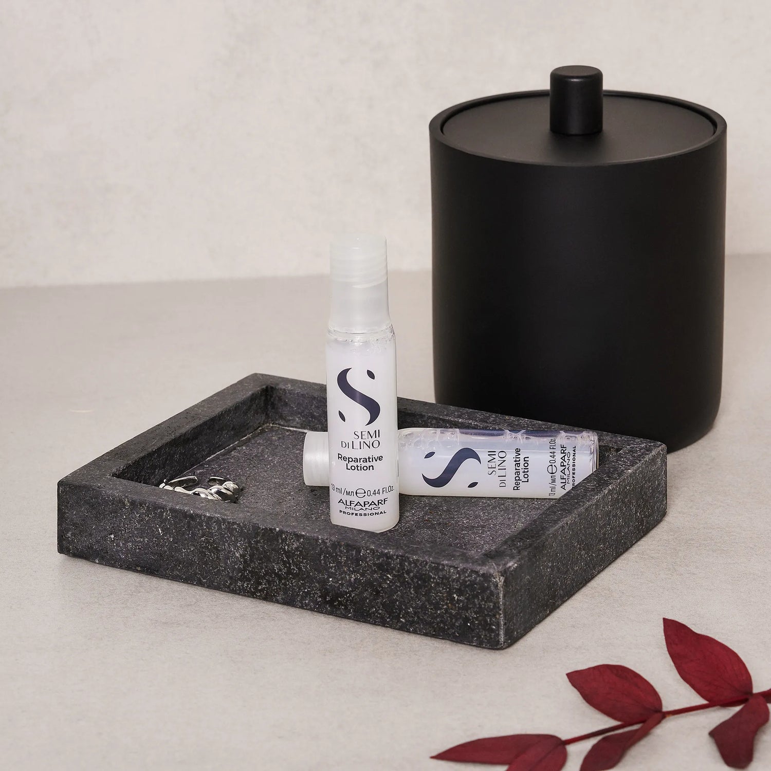 Ampolla Loción Reparadora Semi Di Lino Reconstruction para Cabellos Dañados 13 ml