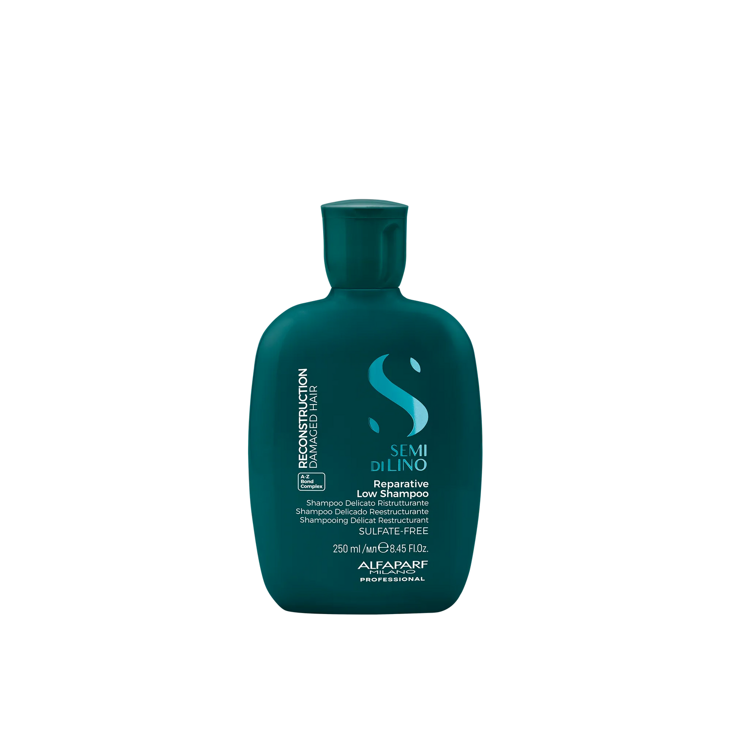 Shampoo Semi Di Lino Reconstruction para Cabello Dañado 250 ml