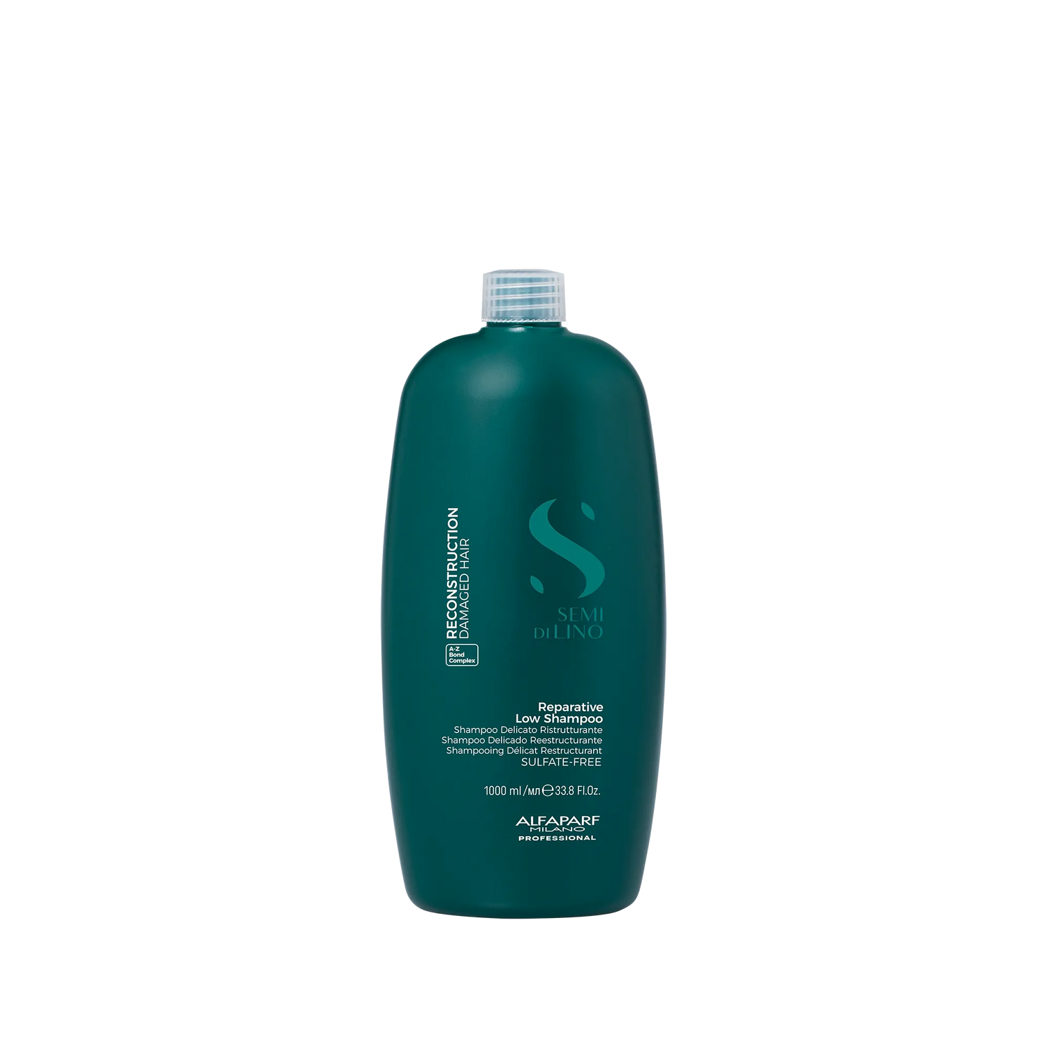 Shampoo Semi Di Lino Reconstruction para Cabello Dañado 1000 ml