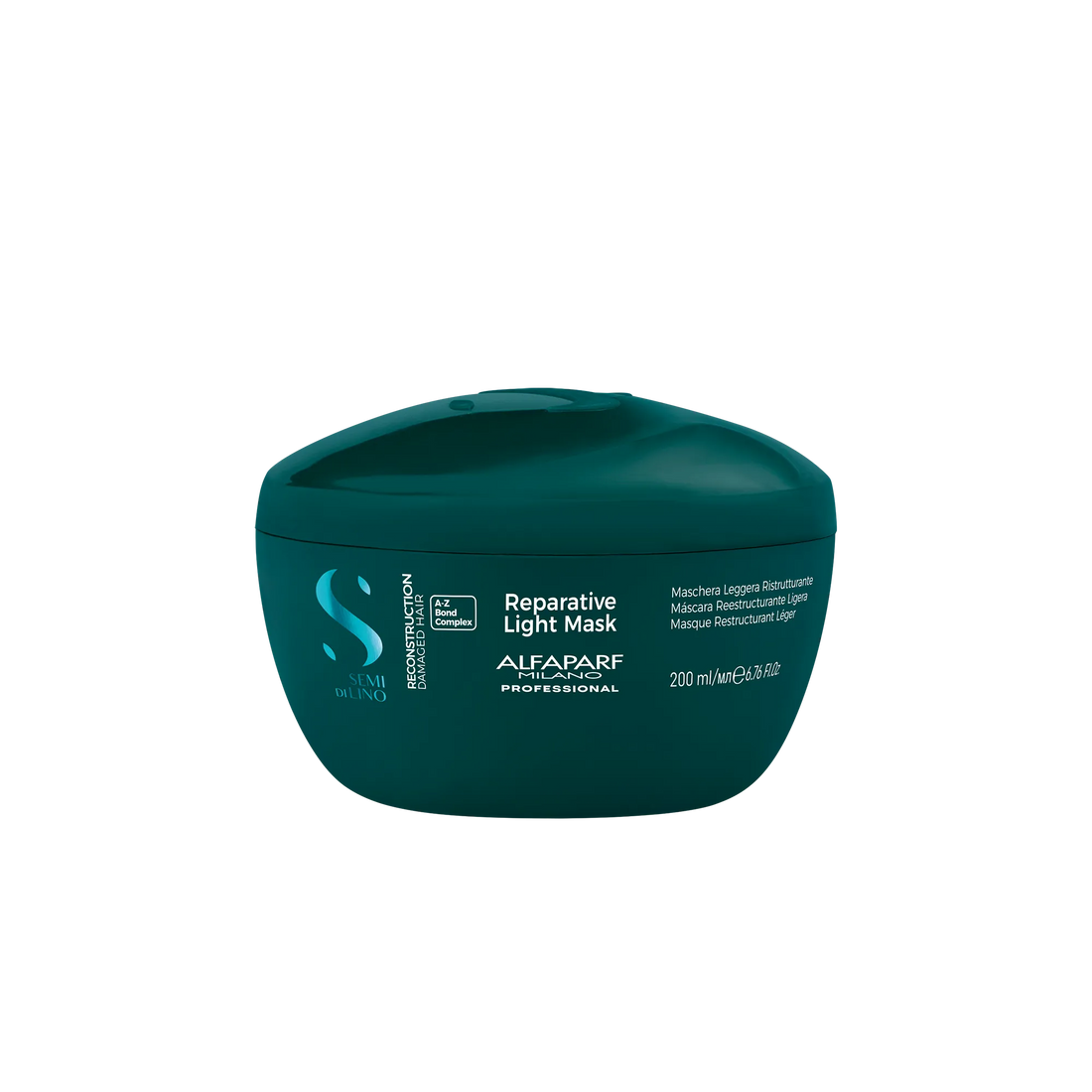 Mascara Semi Di Lino Reconstruction Reparación para Cabello Fino Dañado 200 ml