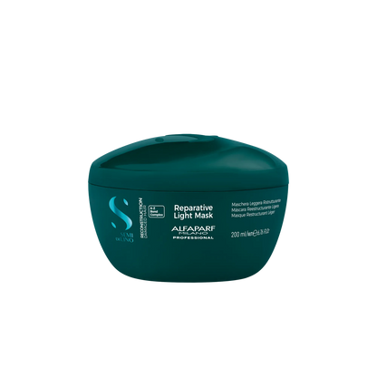 Mascara Semi Di Lino Reconstruction Reparación para Cabello Fino Dañado 200 ml