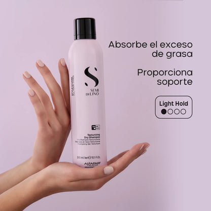 Shampoo Seco Semi Di Lino Style &amp; Care Texturizante para Todo Tipo de Cabello 300 ml