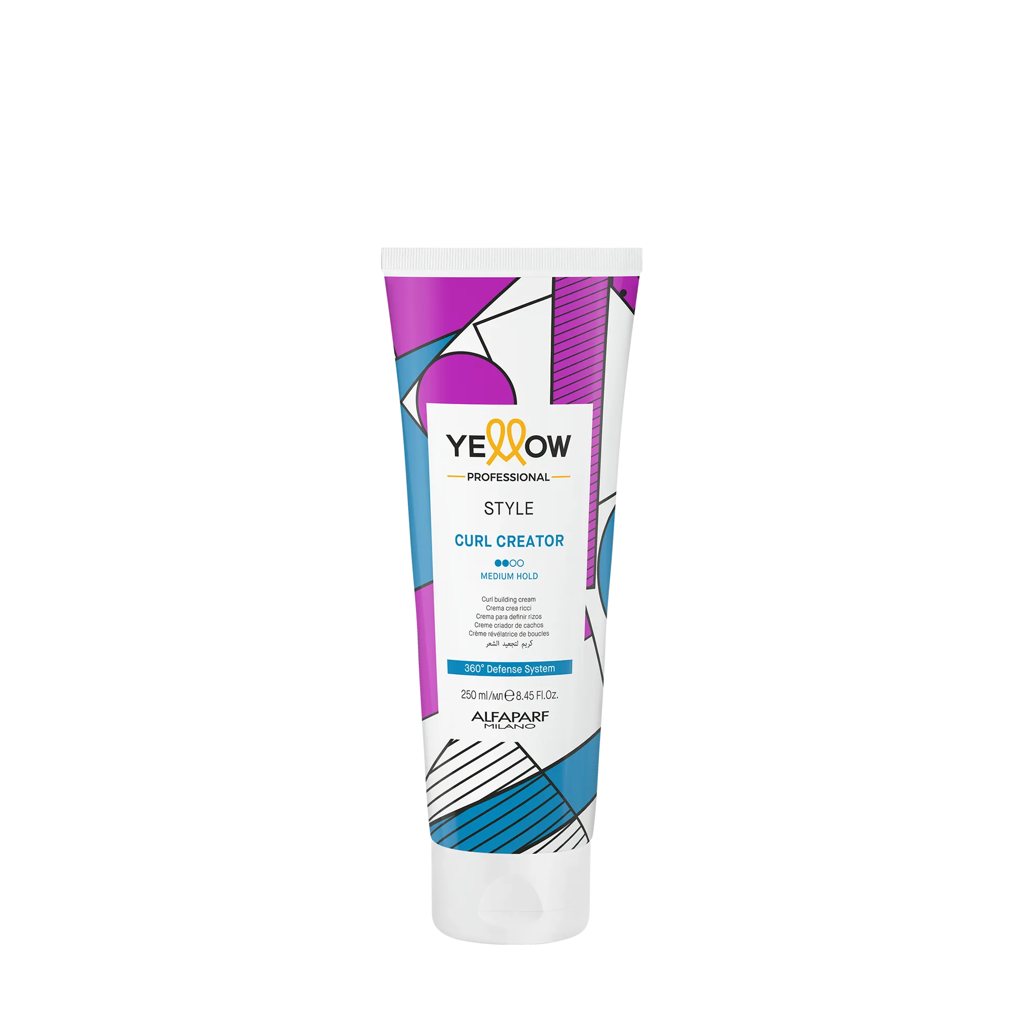 Crema para definir rizos Yellow Style para cabello ondulado, rizado 250 ml