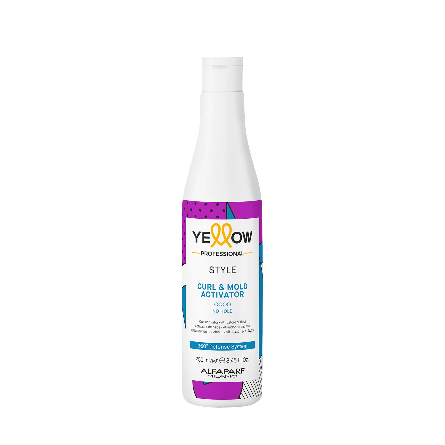 Crema Activadora de Rizos Yellow Style para cabello ondulado, rizado 250 ml