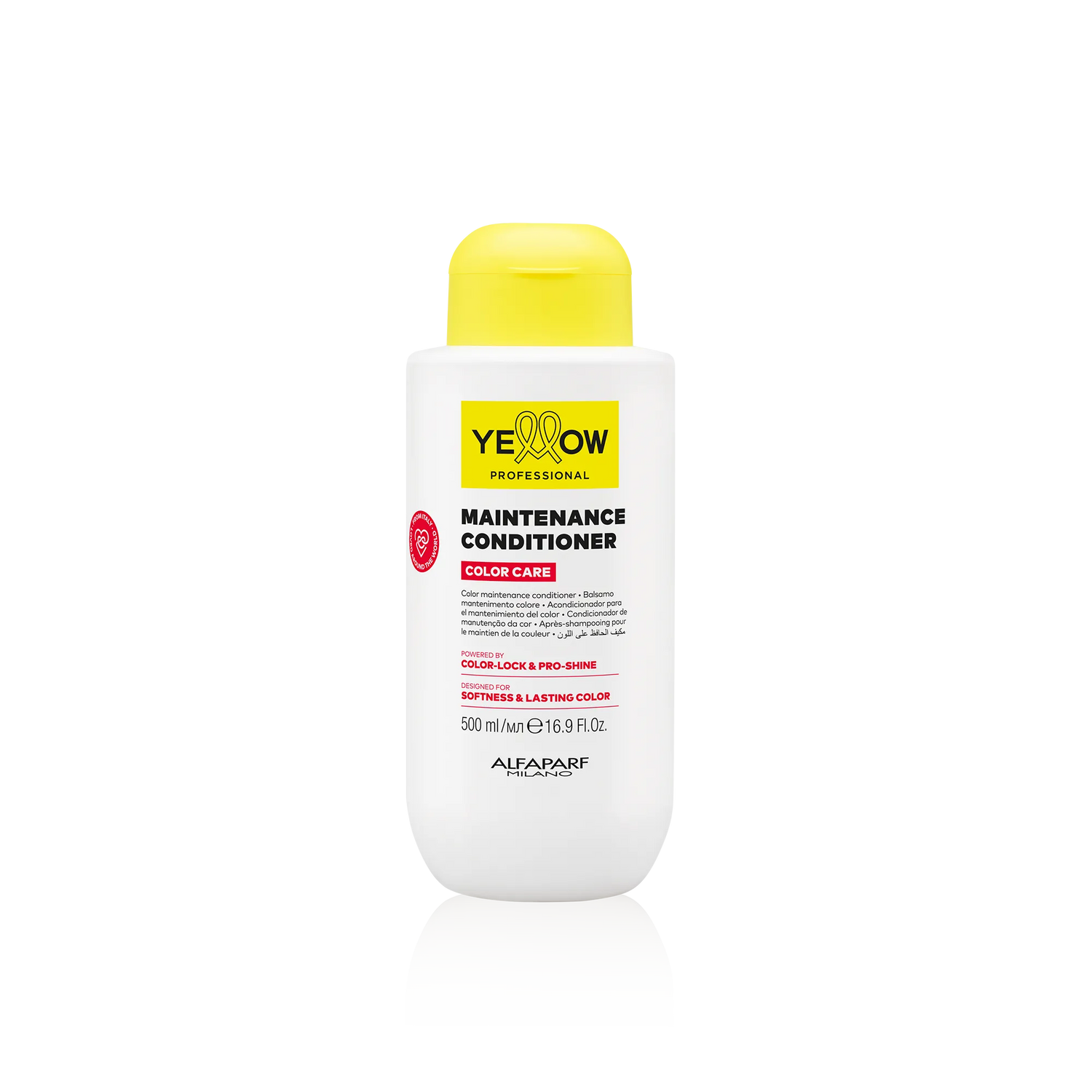Acondicionador para el mantenimiento del color Yellow Color Care para el cabello tinturado 500 ml