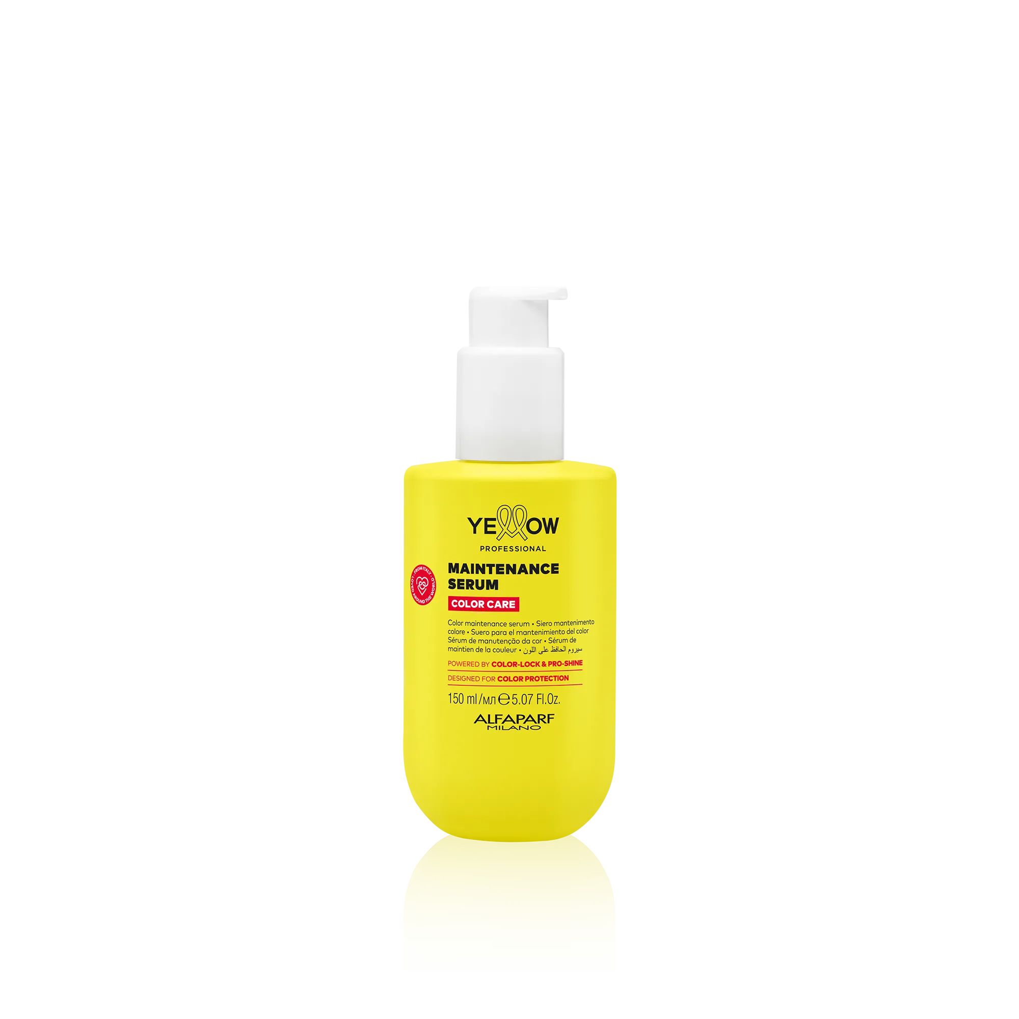 Serum para el mantenimiento del color Yellow Color Care para cabello tinturado 150 ml
