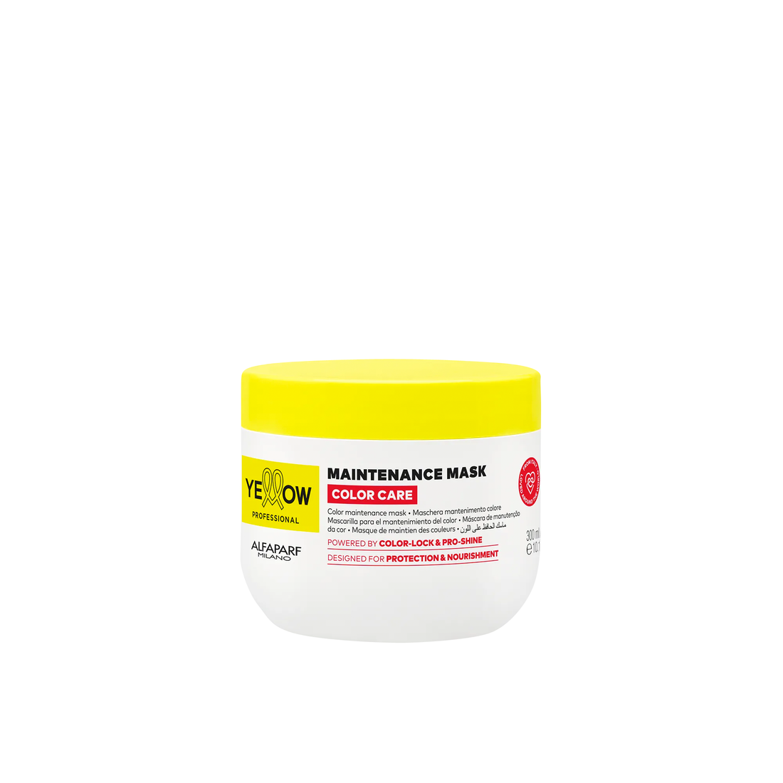 Mascara para el mantenimiento del color Yellow Color Care para el cabello tinturado 300 ml