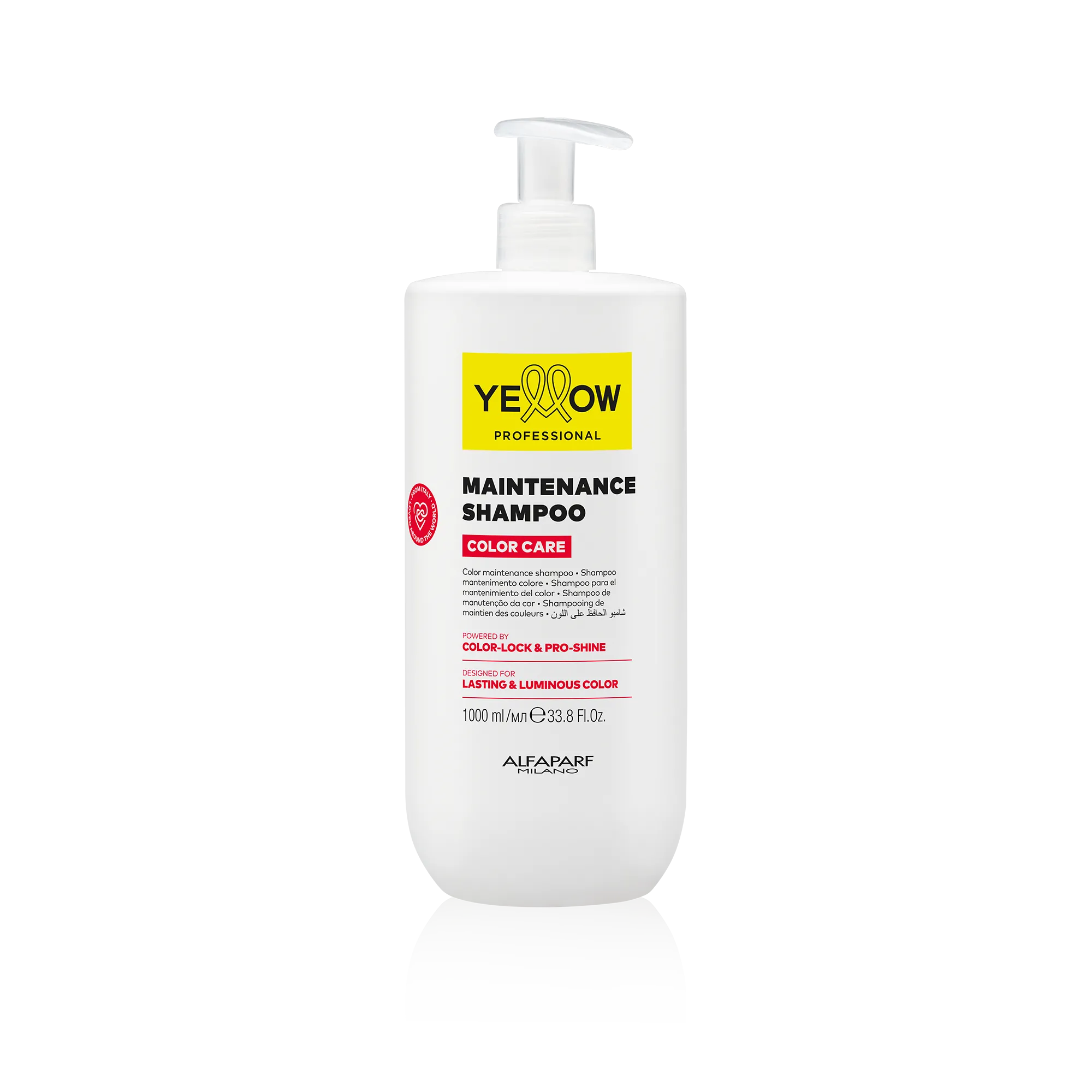 Shampoo para  el mantenimiento Yellow Color Care para el cabello tinturado 1000 ml