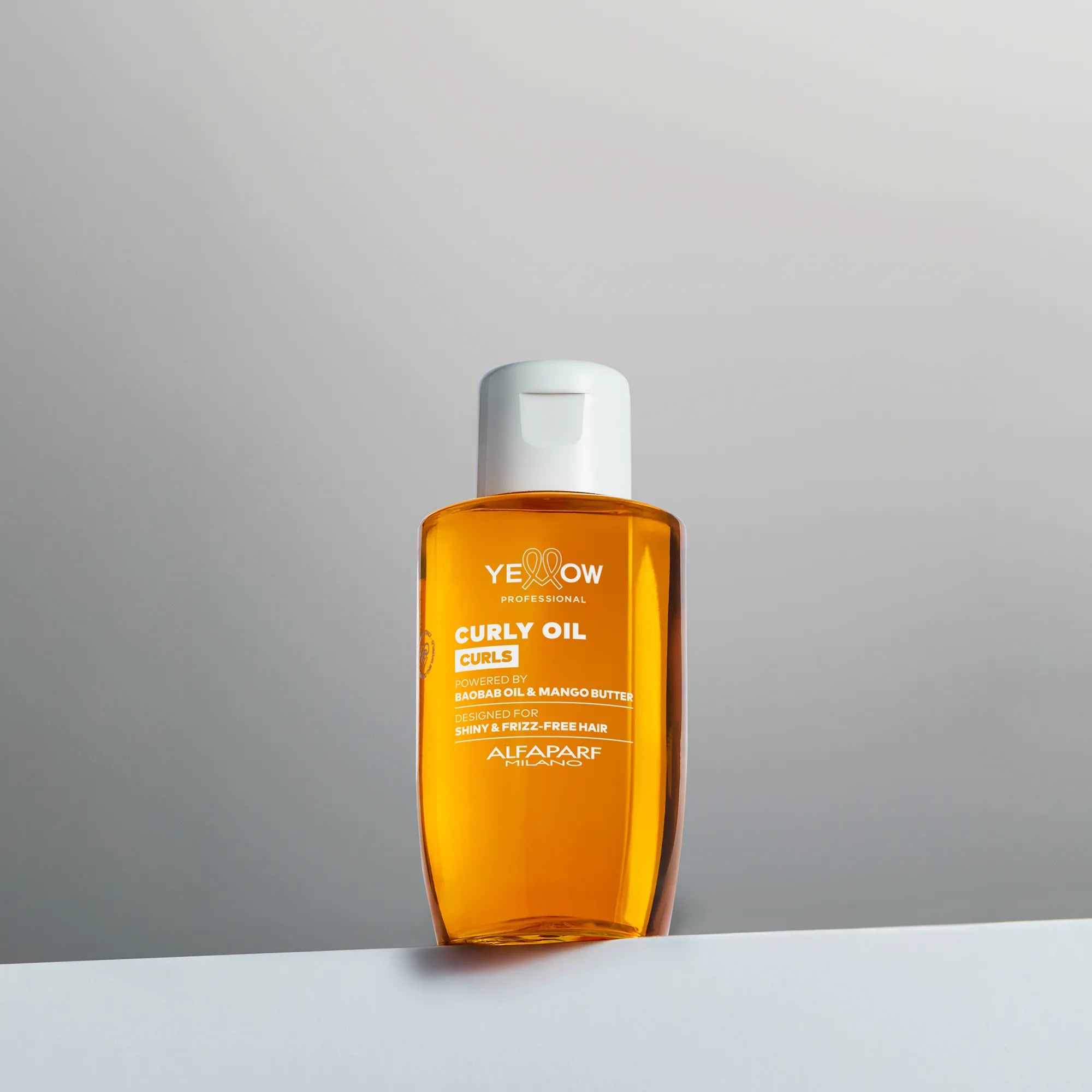 Aceite Hidratante efecto anti Frizz Yellow Curls para cabello ondulado, rizado 100 ml