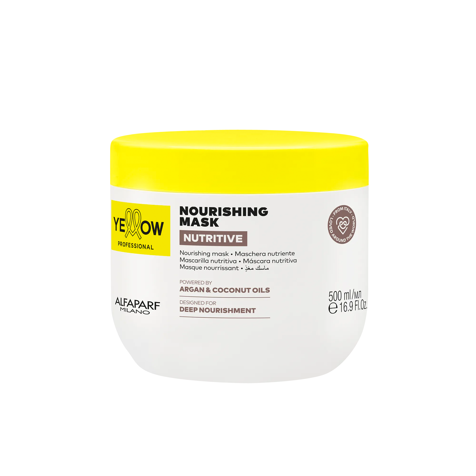 Mascara Yellow Nutritive para cabello seco 500 ml