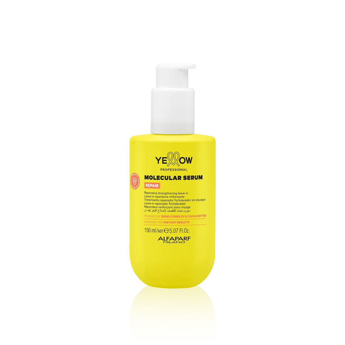 Serum Molecular Yellow Repair para cabello Dañado 150 ml