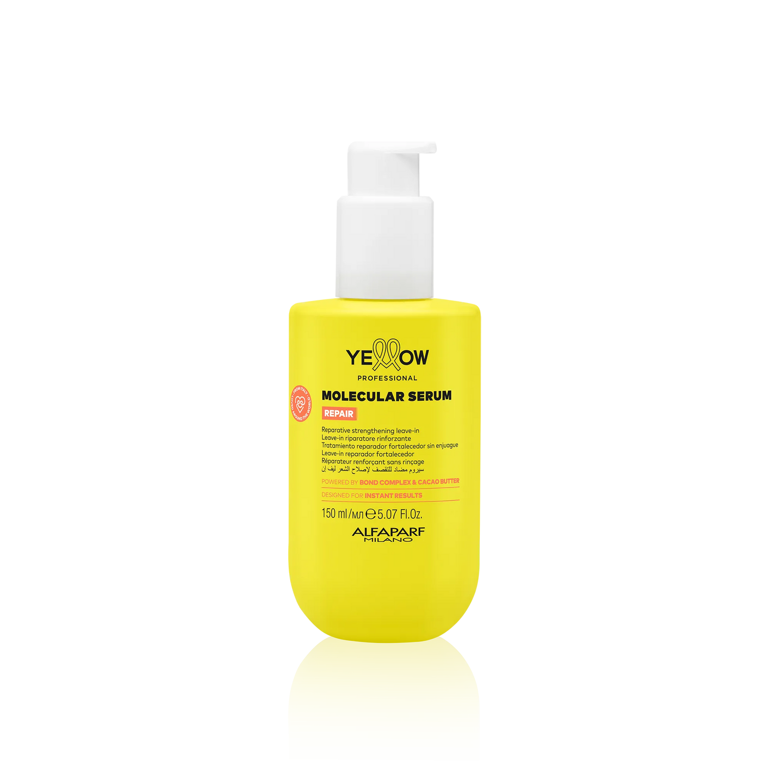 Serum Molecular Yellow Repair para cabello Dañado 150 ml