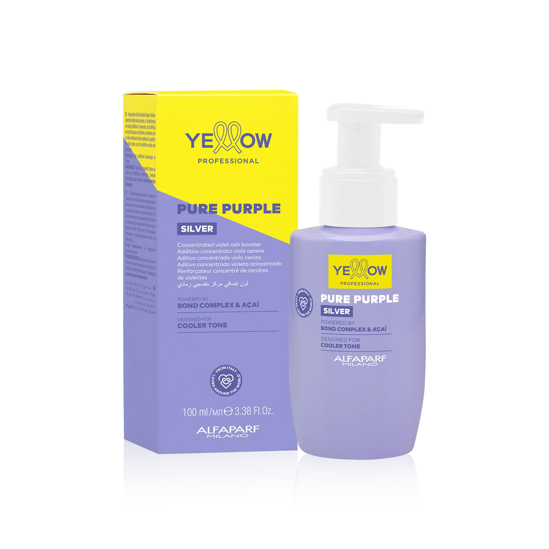 Aditivo Concentrado Yellow Silver para tonos fríos 100 ml