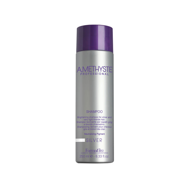 Shampoo Amethyste Silver para cabello gris y rubio clarísimo 250 ml